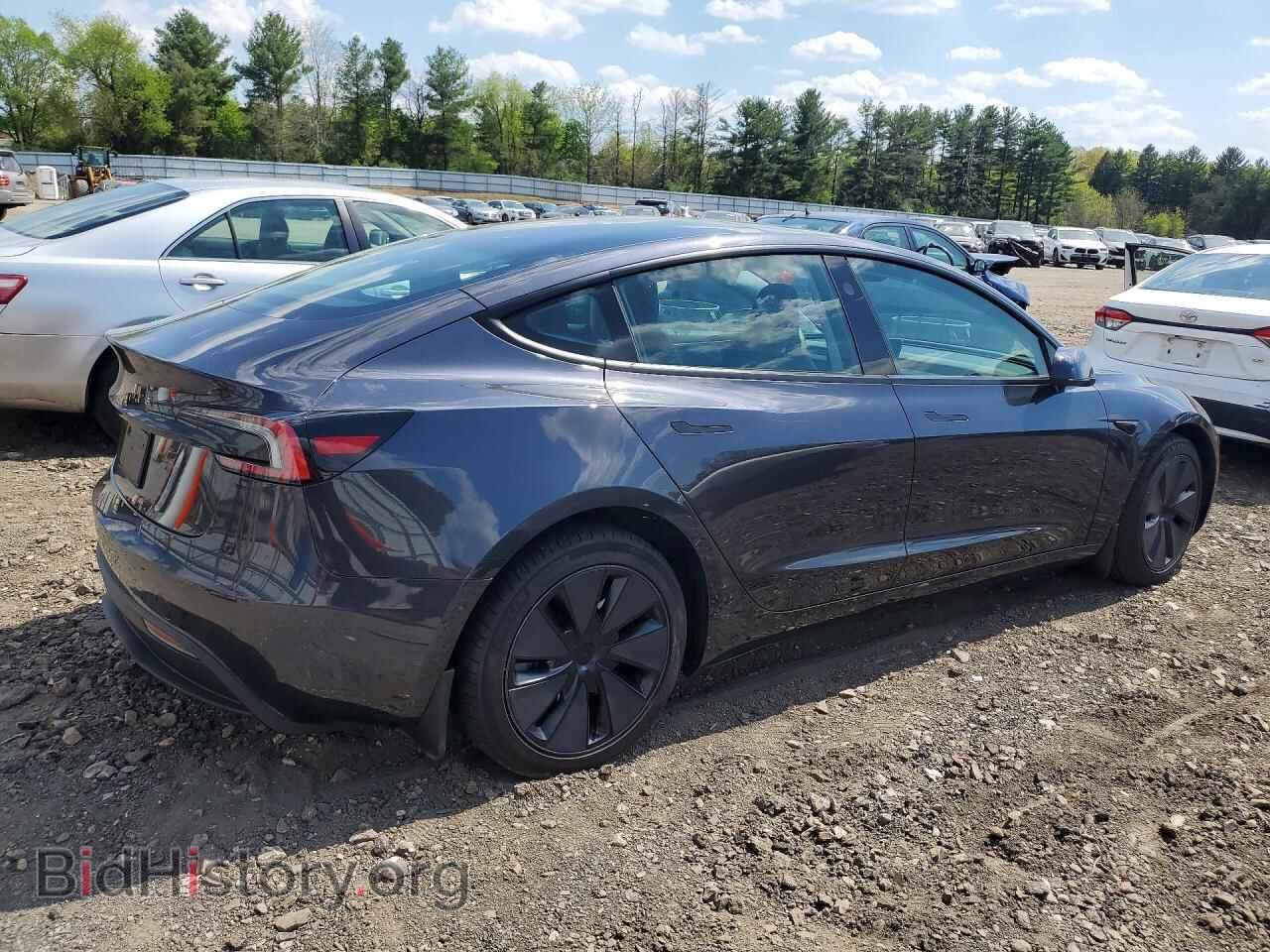 2024 TESLA MODEL 3 - VIN: 5YJ3E1EA4RF826841 - Фото 3