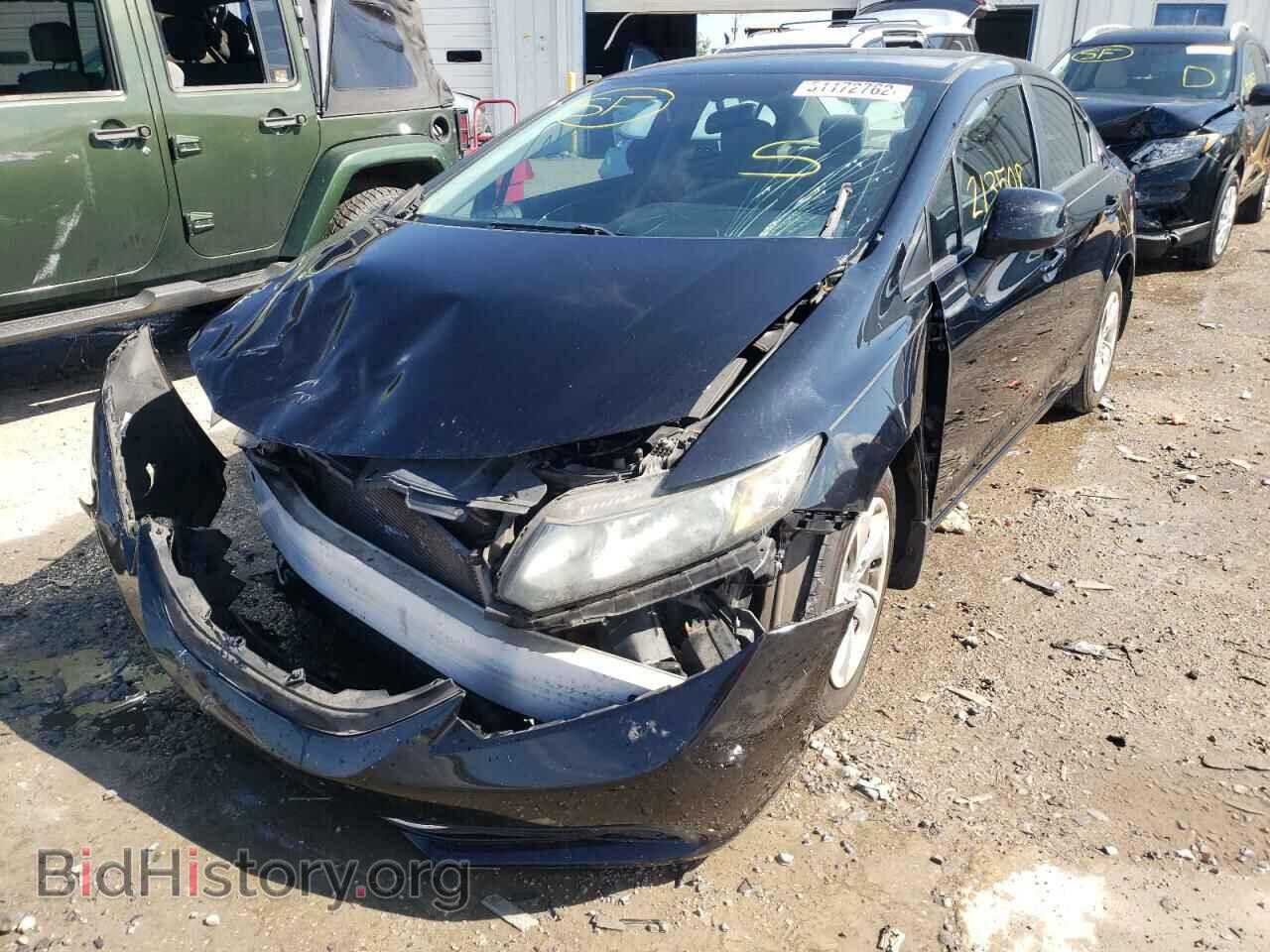 2013 HONDA CIVIC - VIN: 19XFB2F53DE007055 - Фото 2