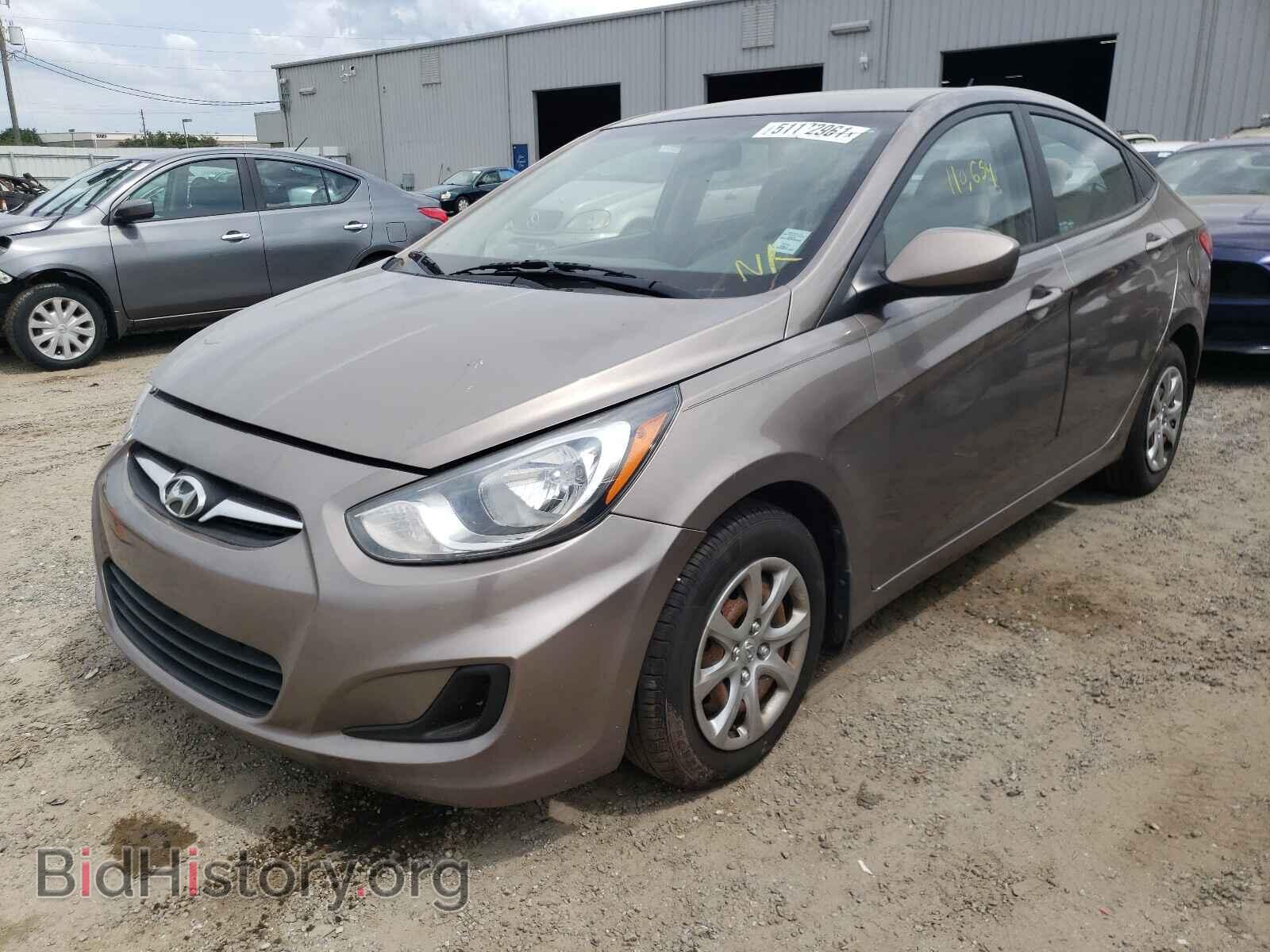 2013 HYUNDAI ACCENT - VIN: KMHCT4AE2DU417653 - Фото 2
