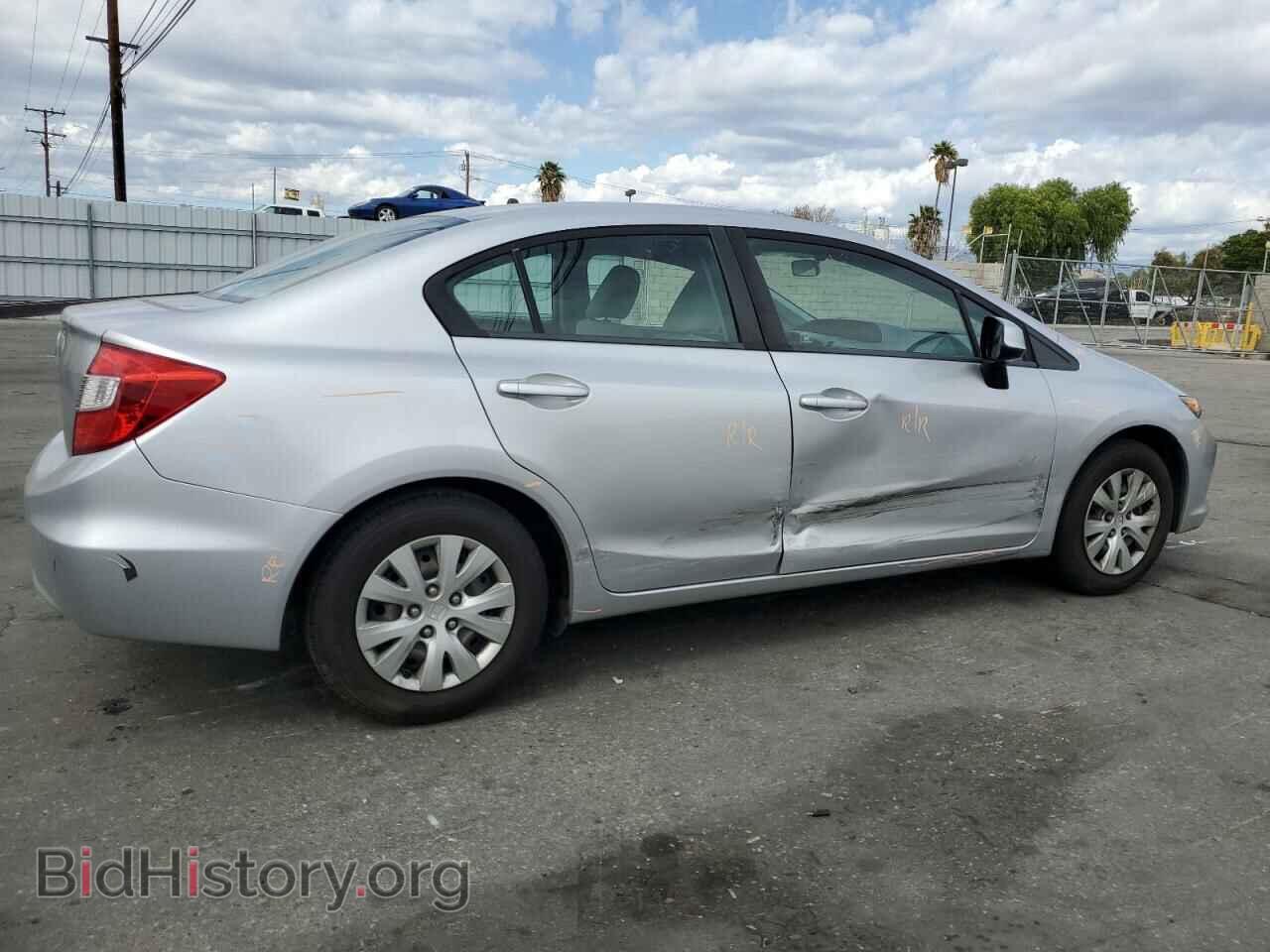 2012 HONDA CIVIC - VIN: 19XFB2F51CE366435 - Фото 3