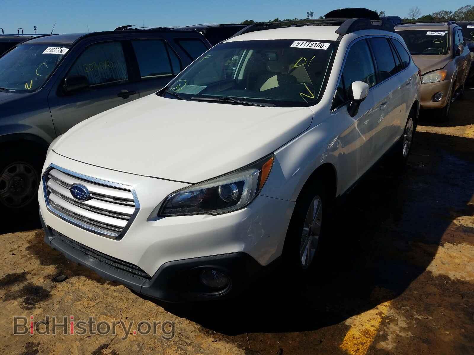 2015 SUBARU OUTBACK - VIN: 4S4BSBCCXF3202349 - Фото 2