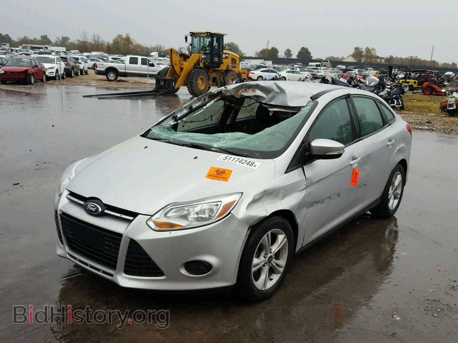 2014 FORD FOCUS SE - VIN: 1FADP3F28EL425422 - Фото 2