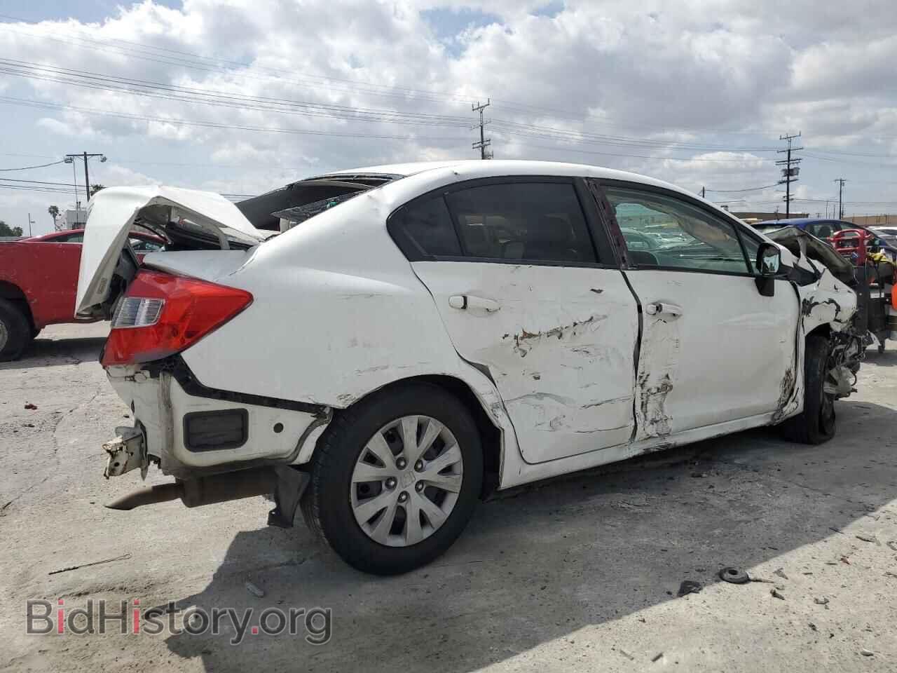 2012 HONDA CIVIC - VIN: 2HGFB2F51CH326944 - Фото 3