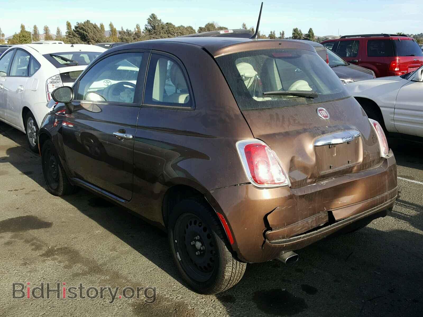 2012 FIAT 500 - VIN: 3C3CFFAR6CT385698 - Фото 3