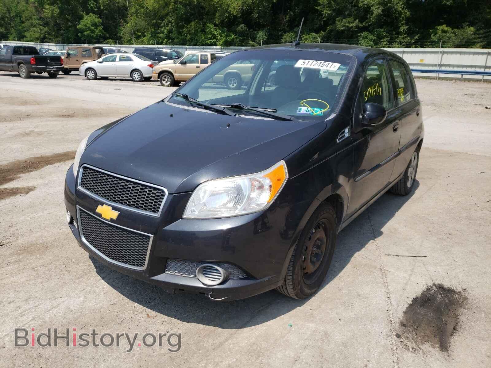 2011 CHEVROLET AVEO - VIN: KL1TD6DEXBB187157 - Фото 2