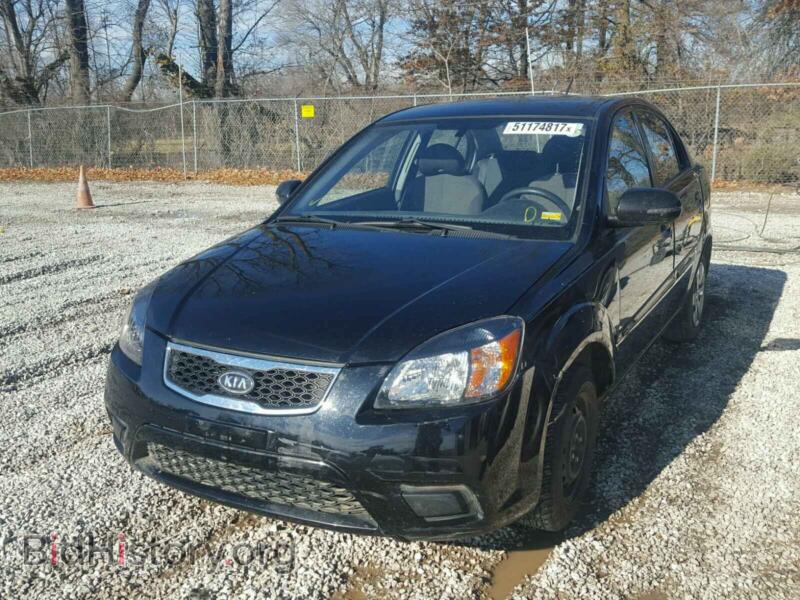 2011 Kia RIO BASE (VIN KNADH4A32B6922566) — фото 2 из 10