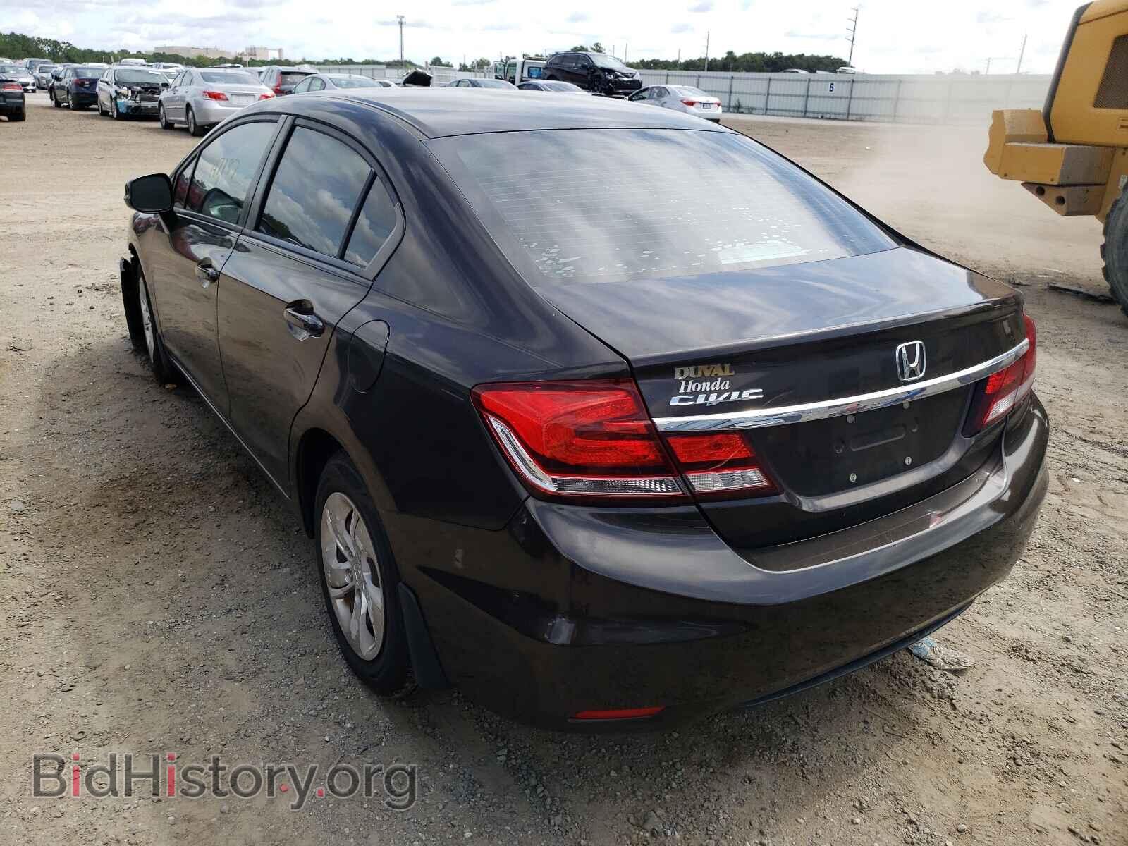 2013 HONDA CIVIC - VIN: 2HGFB2F55DH504193 - Фото 3