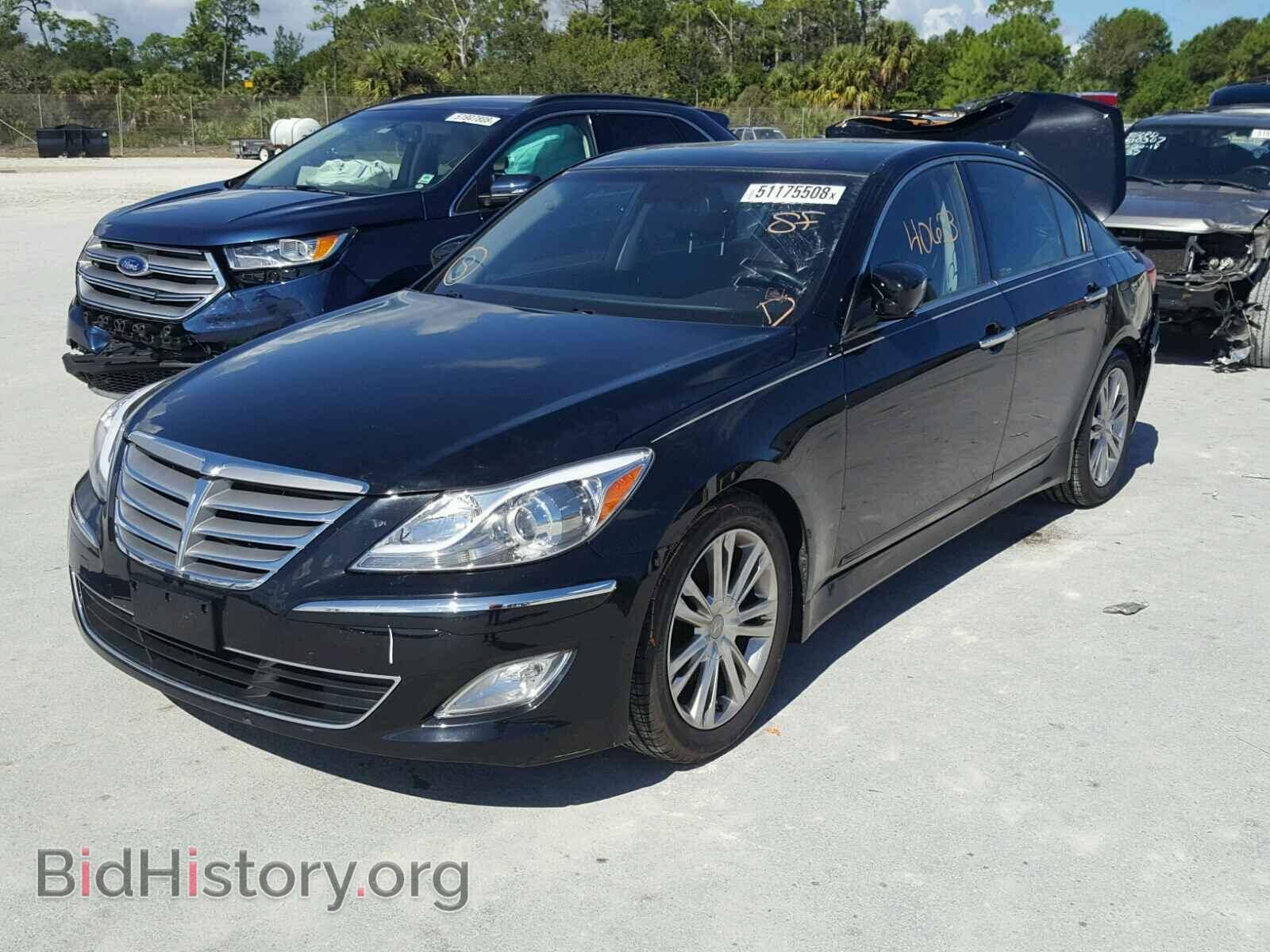 2012 HYUNDAI GENESIS - VIN: KMHGC4DD3CU204911 - Фото 2