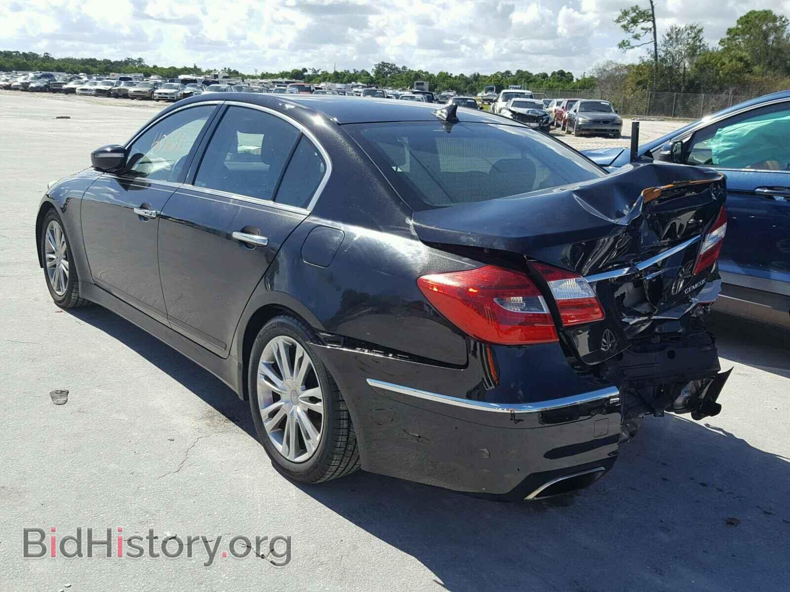 2012 HYUNDAI GENESIS - VIN: KMHGC4DD3CU204911 - Фото 3