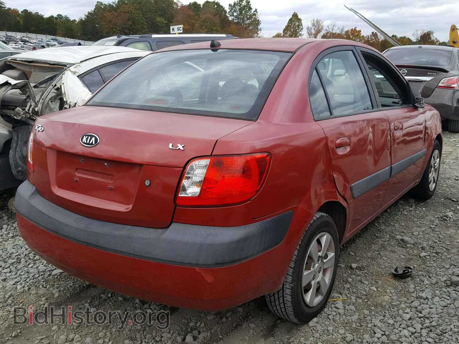 2007 KIA RIO BASE - VIN: KNADE123076240007 - Фото 4