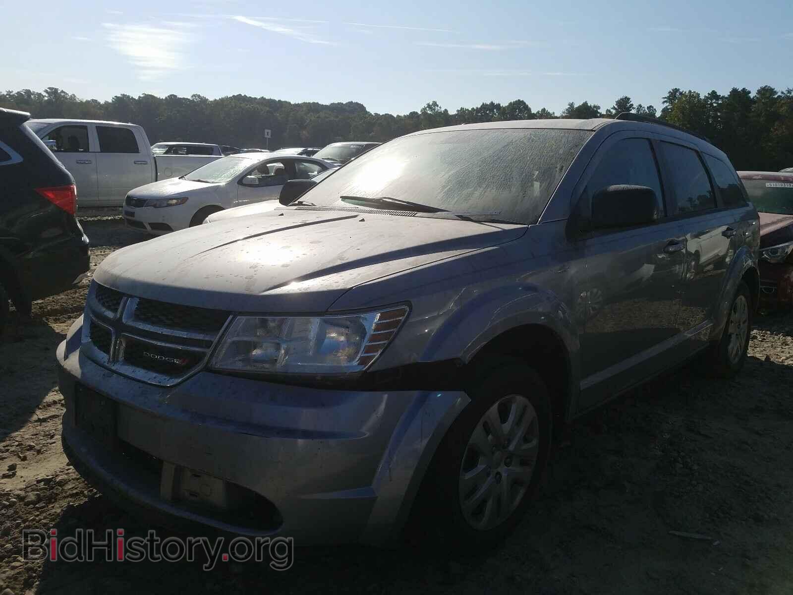 2017 DODGE JOURNEY - VIN: 3C4PDCAB8HT568631 - Фото 2