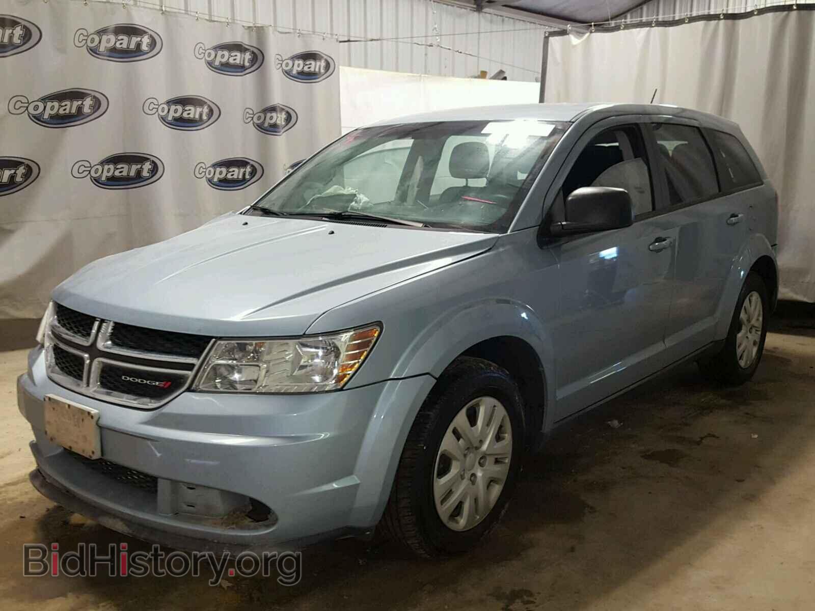 2013 DODGE JOURNEY - VIN: 3C4PDCAB1DT715723 - Фото 2