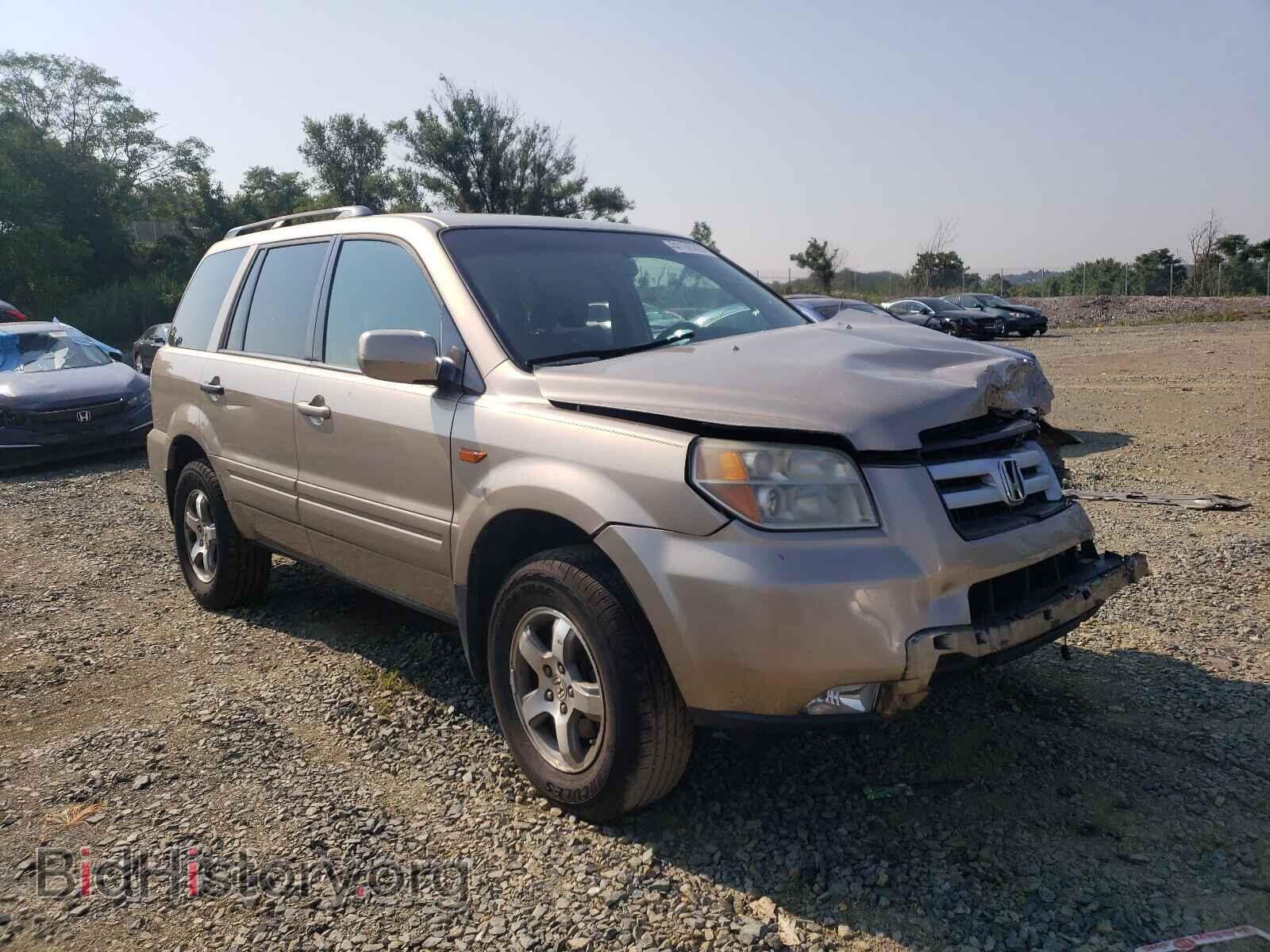 Photo 5FNYF18426B028021 - HONDA PILOT 2006