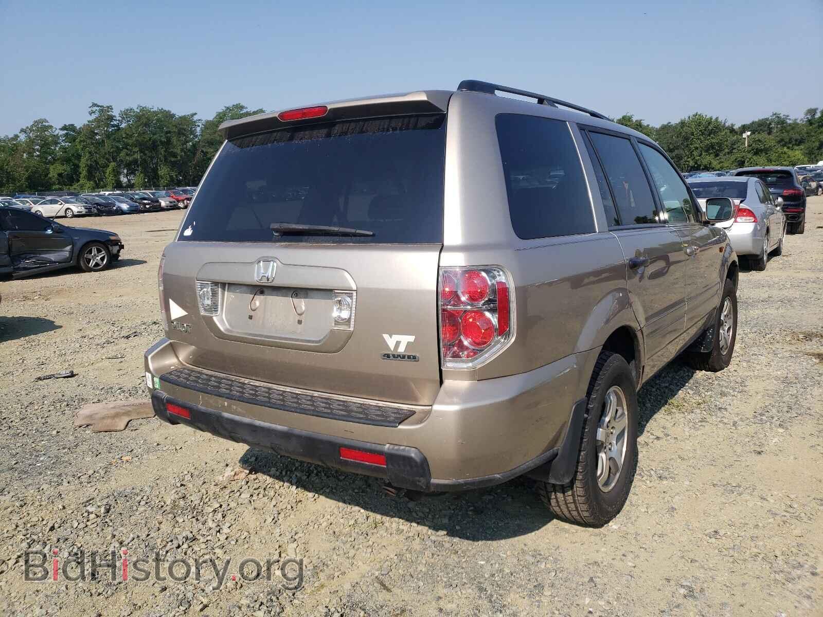 2006 HONDA PILOT - VIN: 5FNYF18426B028021 - Photo 4
