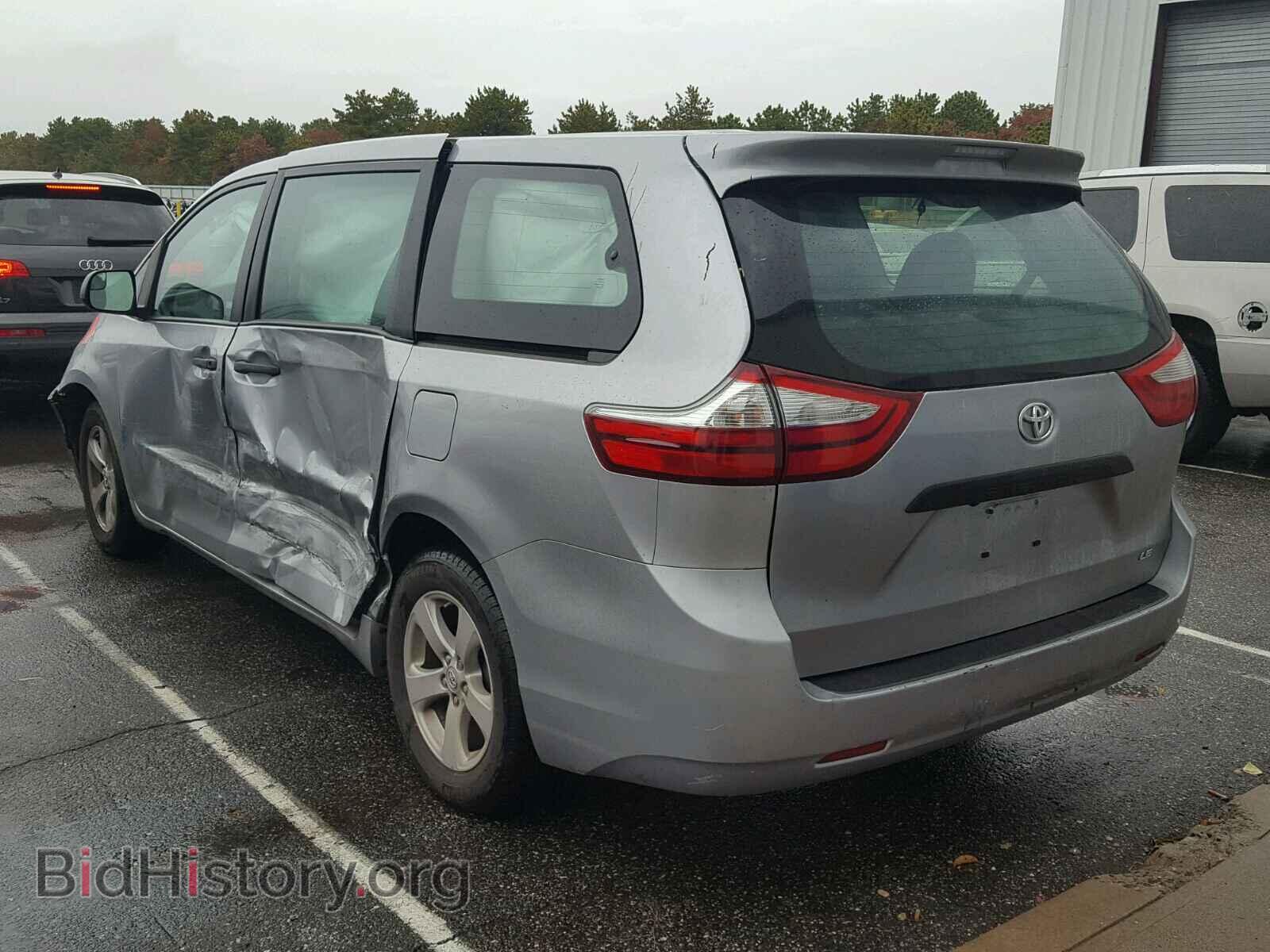 2017 TOYOTA SIENNA BAS - VIN: 5TDZZ3DC2HS816106 - Фото 3