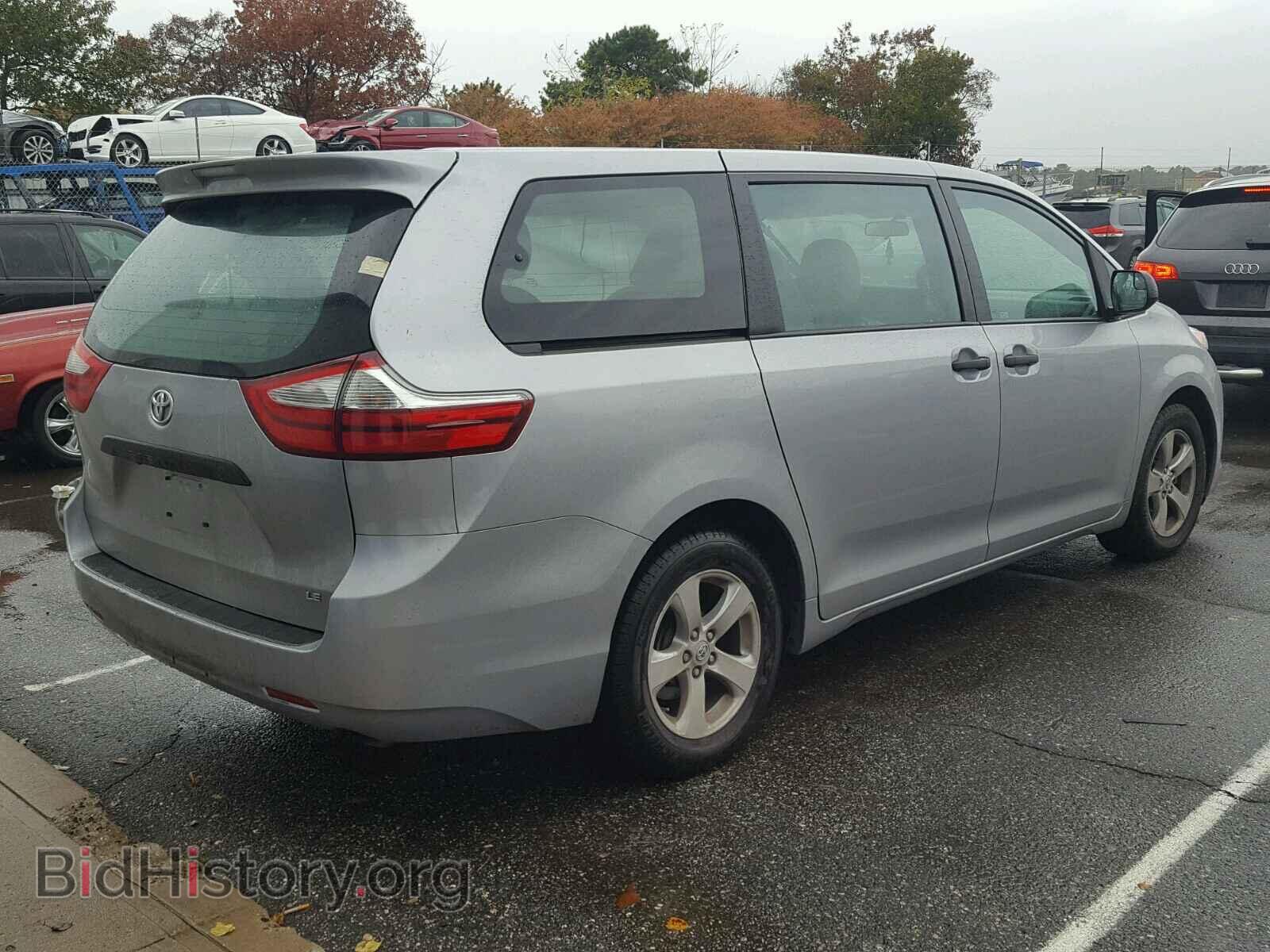 2017 TOYOTA SIENNA BAS - VIN: 5TDZZ3DC2HS816106 - Фото 4