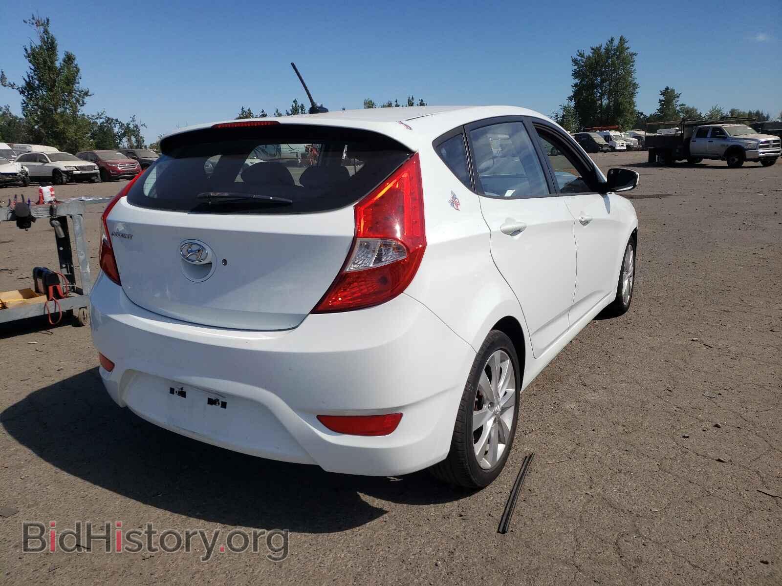 2012 HYUNDAI ACCENT - VIN: KMHCU5AE4CU010578 - Фото 4
