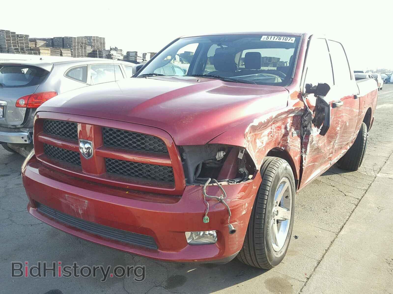 2012 DODGE RAM 1500 - VIN: 1C6RD7KTXCS142240 - Фото 2