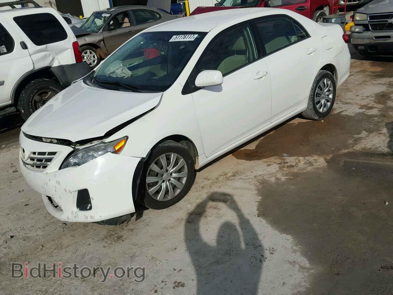 2013 TOYOTA COROLLA BA - VIN: 2T1BU4EE7DC955740 - Фото 2