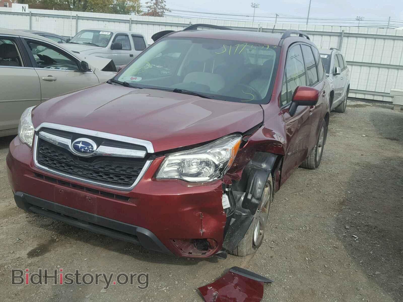 2014 SUBARU FORESTER - VIN: JF2SJAECXEH551304 - Фото 2