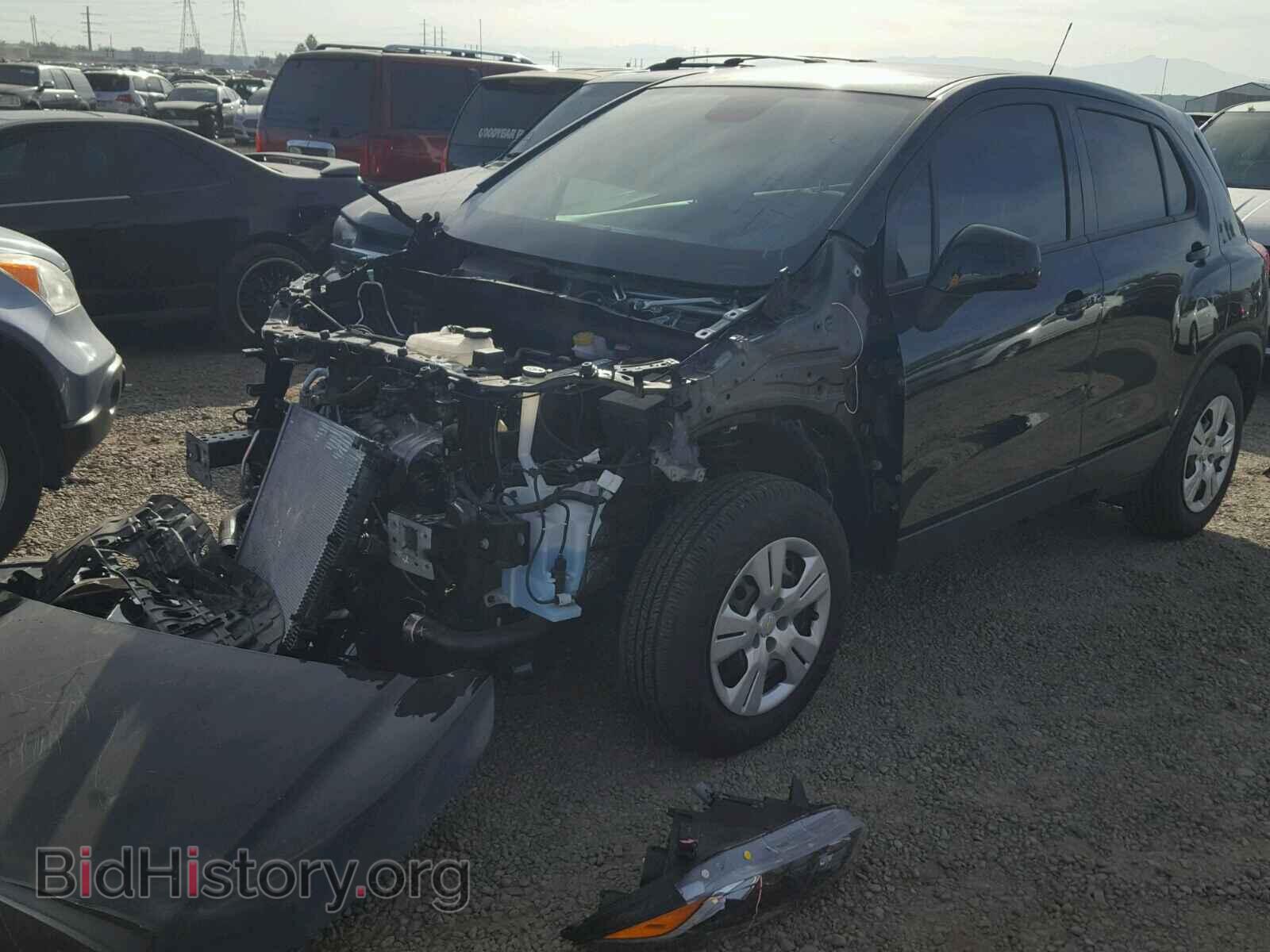 2017 CHEVROLET TRAX - VIN: 3GNCJKSB3HL259477 - Фото 2