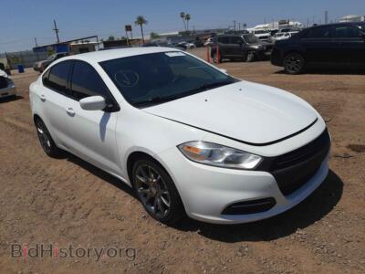 2014 Dodge DART Dart SE, white — VIN 1C3CDFAA4ED798843, Copart