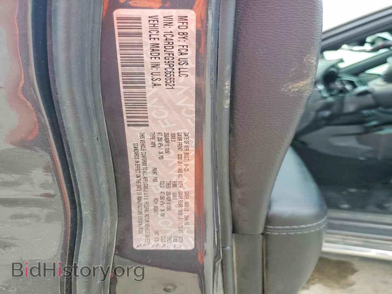 2023 DODGE DURANGO - VIN: 1C4RDJFG9PC656521 - Photo 13