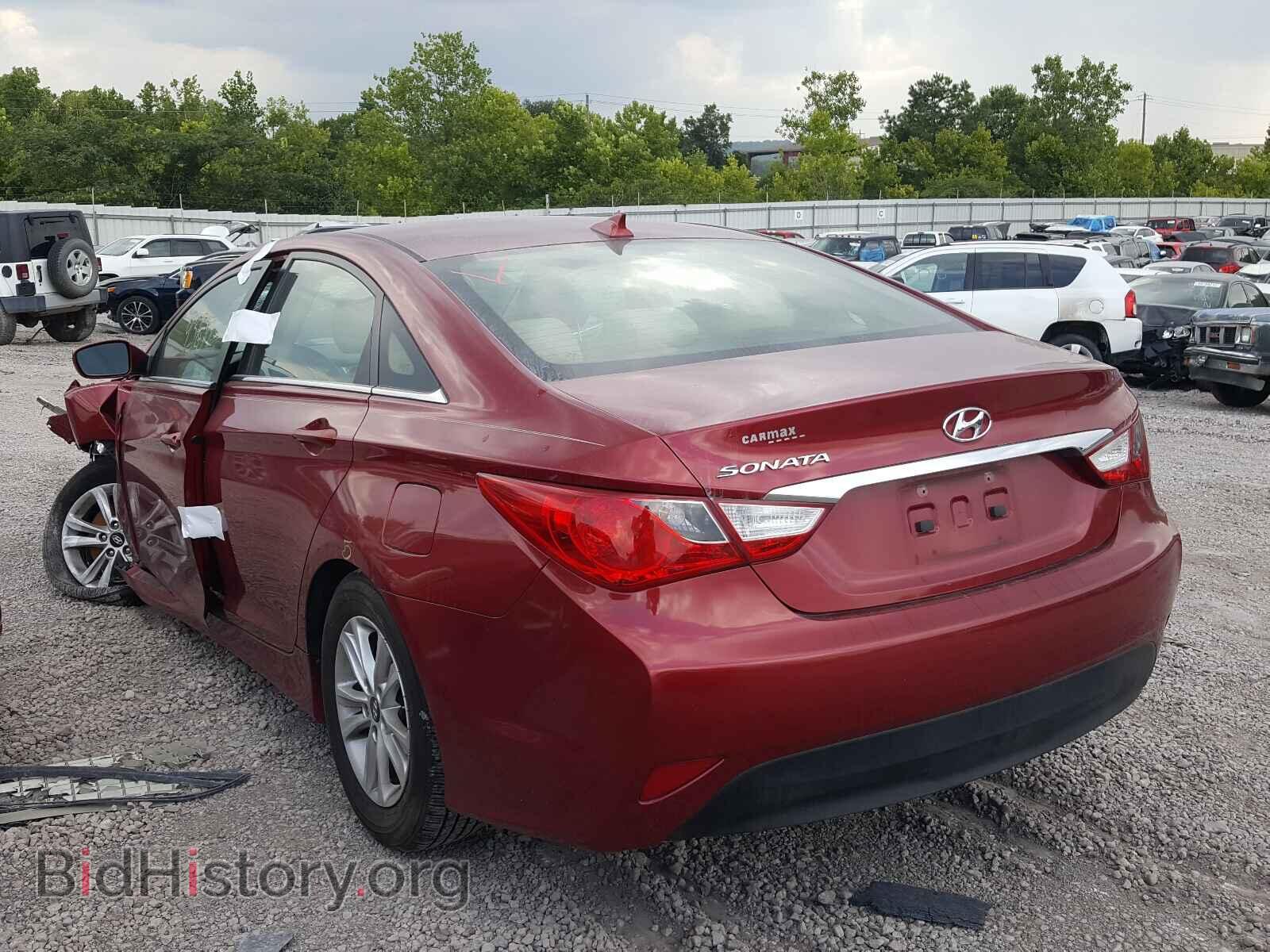 2014 HYUNDAI SONATA - VIN: 5NPEB4AC5EH894734 - Фото 3