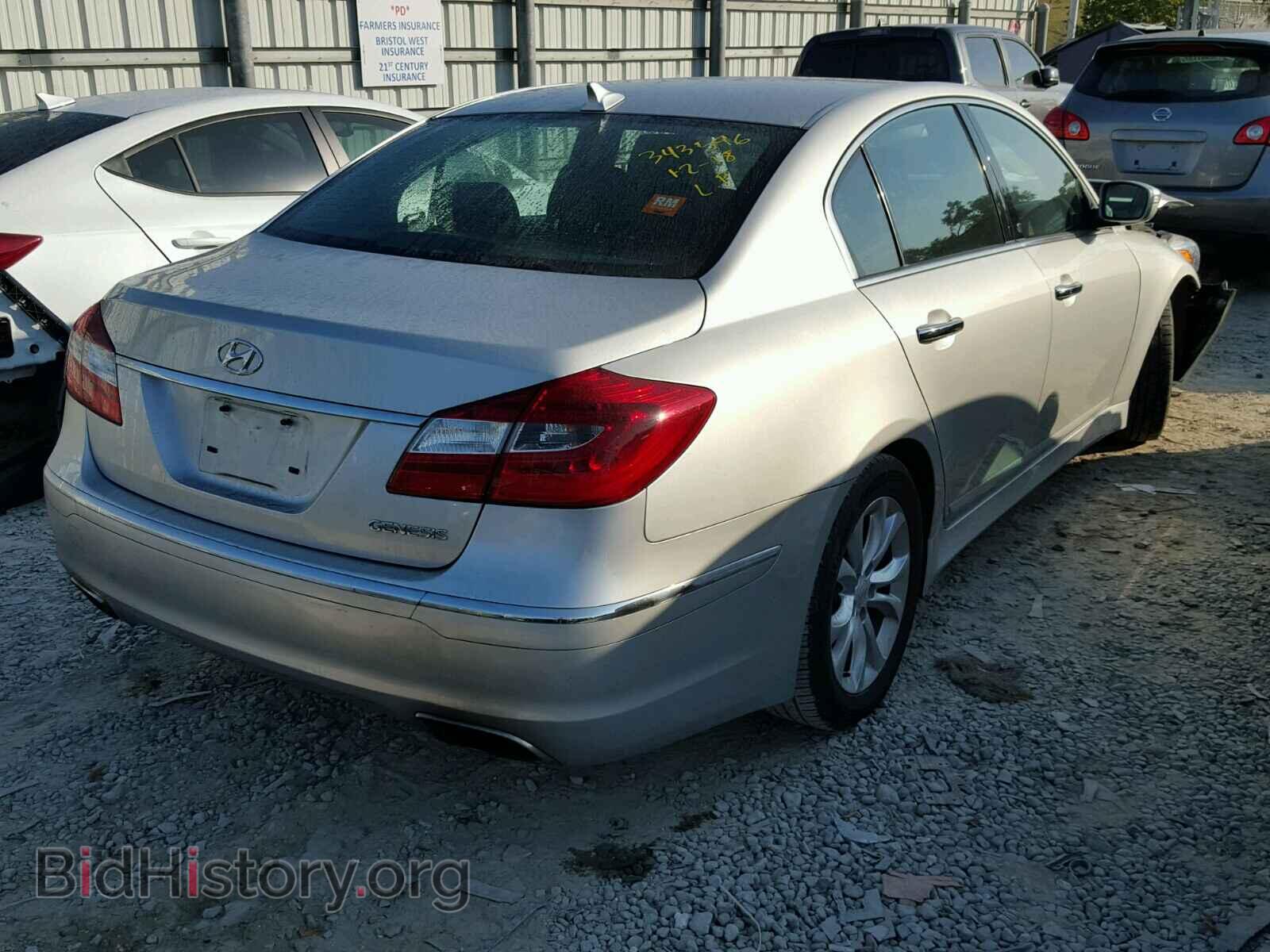 2012 HYUNDAI GENESIS - VIN: KMHGC4DD9CU194319 - Фото 4
