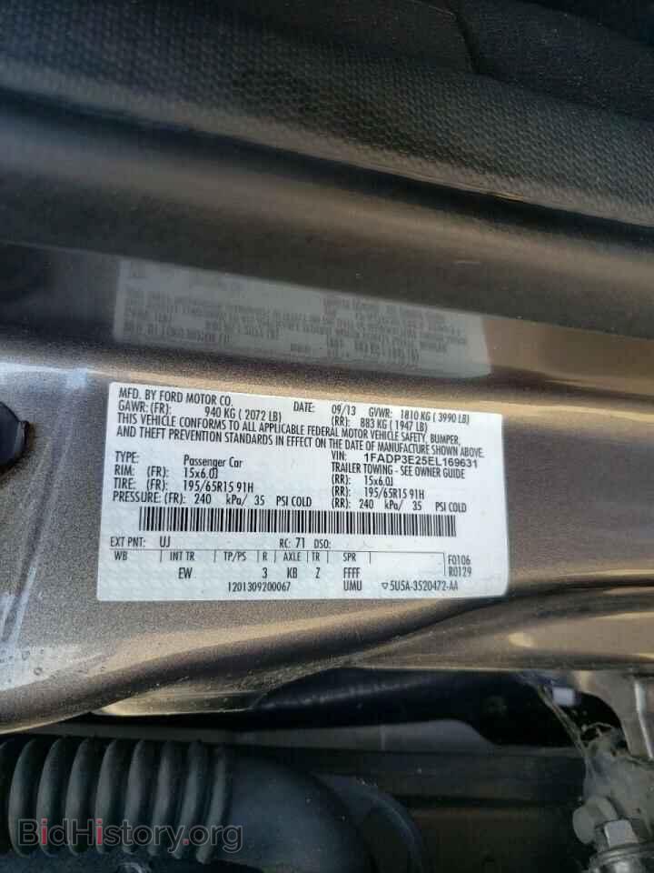 2014 FORD FOCUS - VIN: 1FADP3E25EL169631 - Photo 10