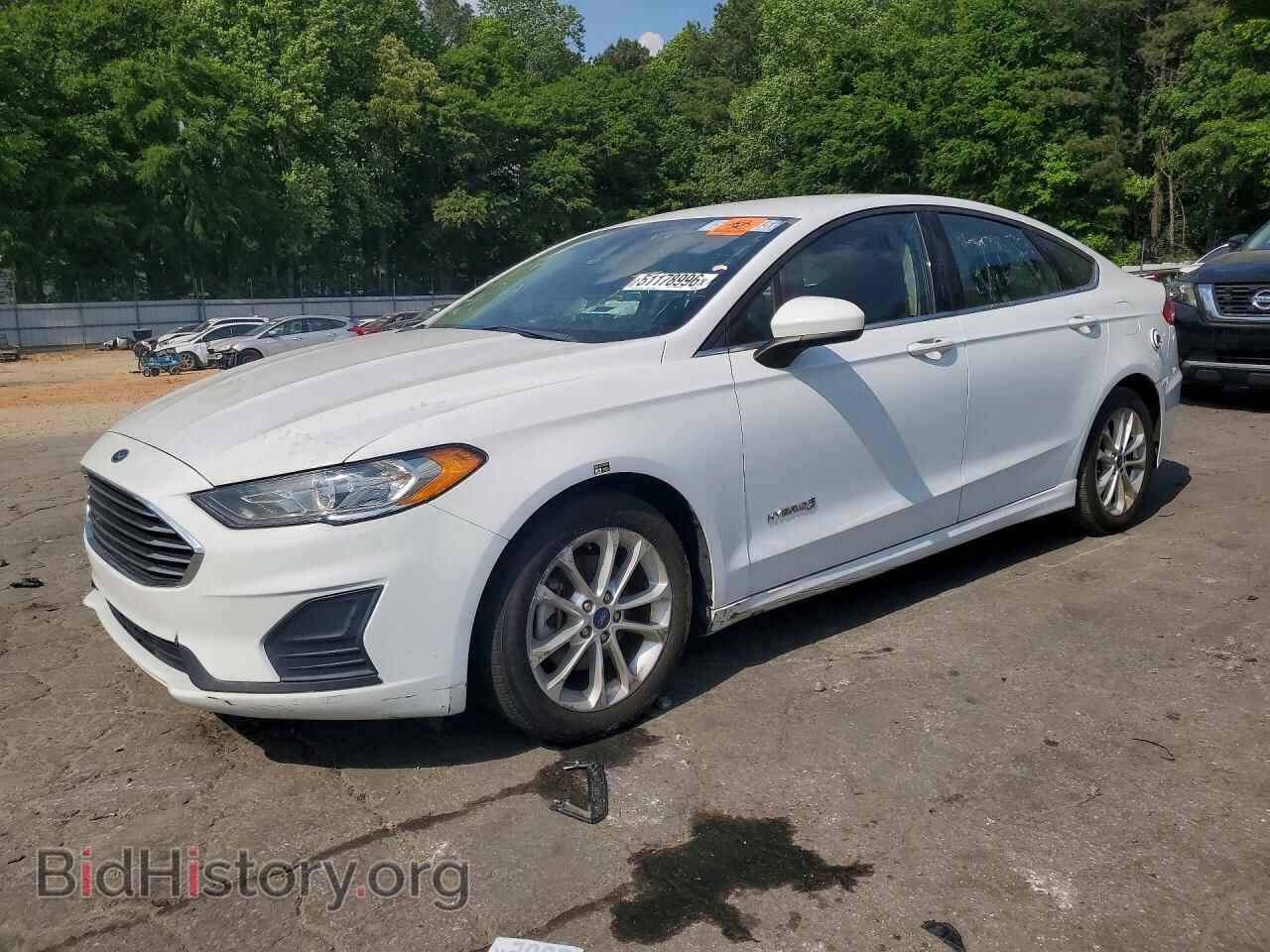 Фотография 3FA6P0LU1KR124792 - FORD FUSION 2019