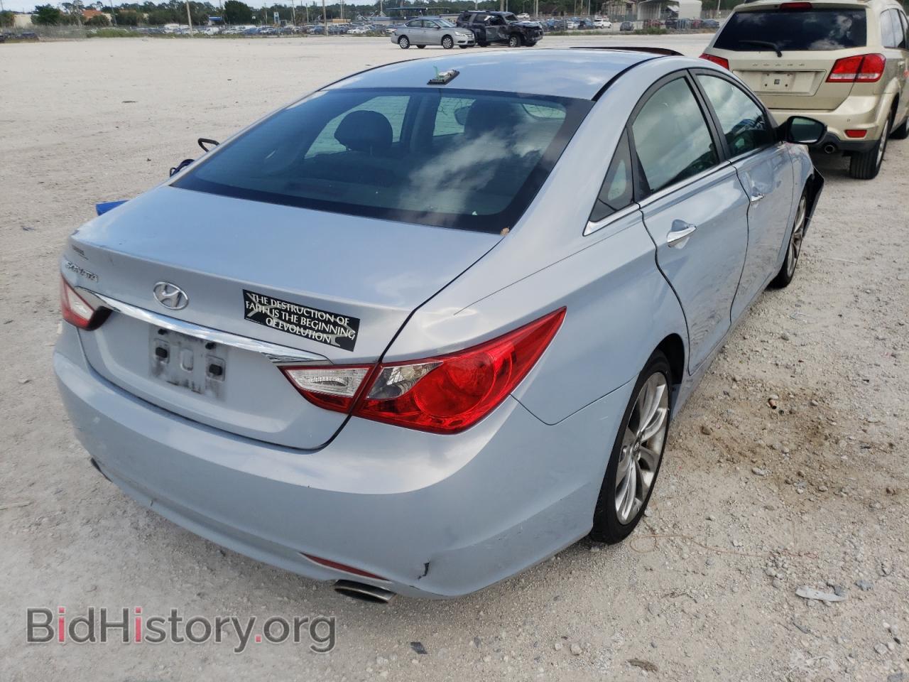 2013 HYUNDAI SONATA - VIN: 5NPEC4AC2DH680506 - Фото 4
