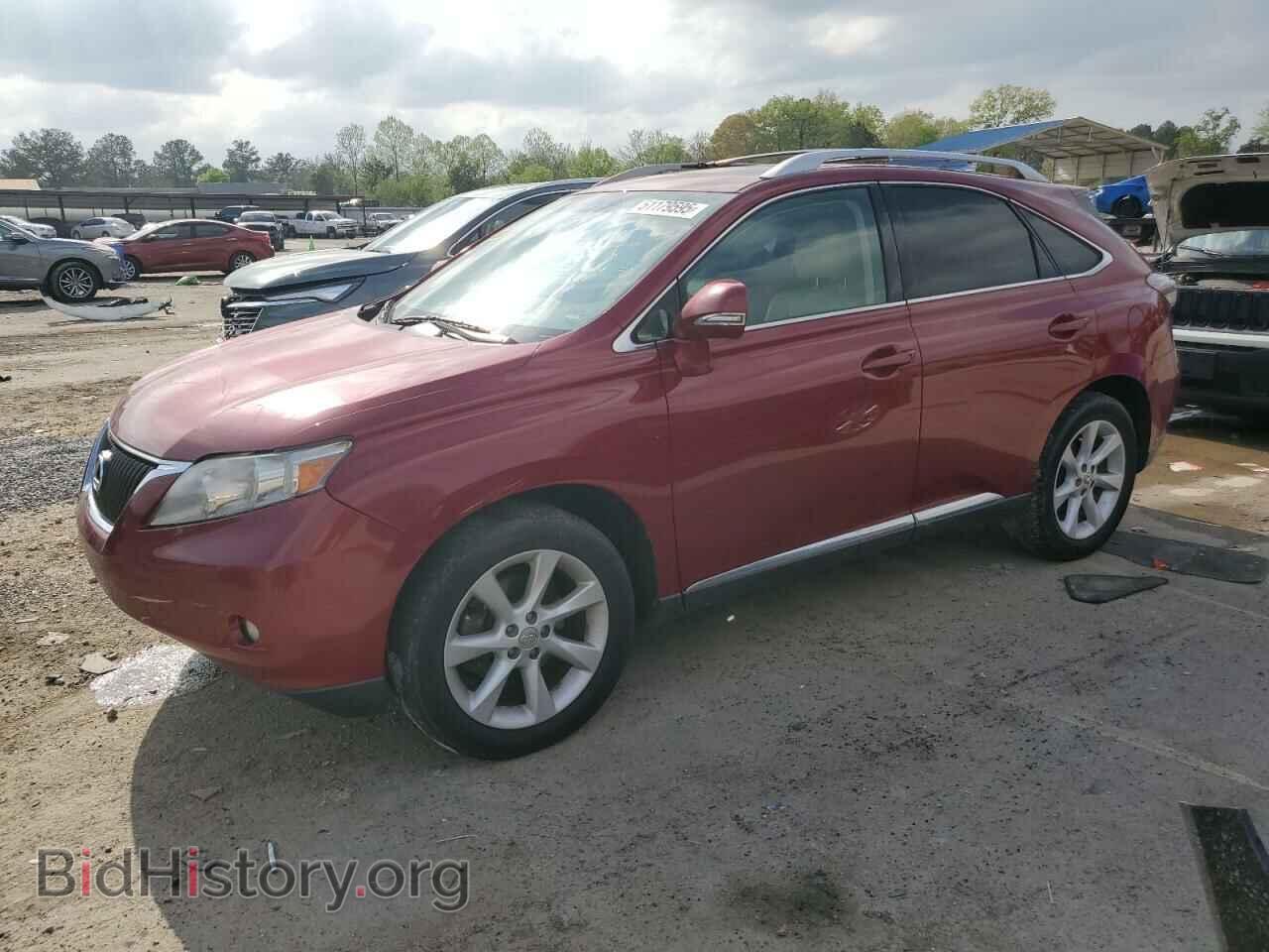 Photo 2T2ZK1BA5CC083105 - LEXUS RX350 2012