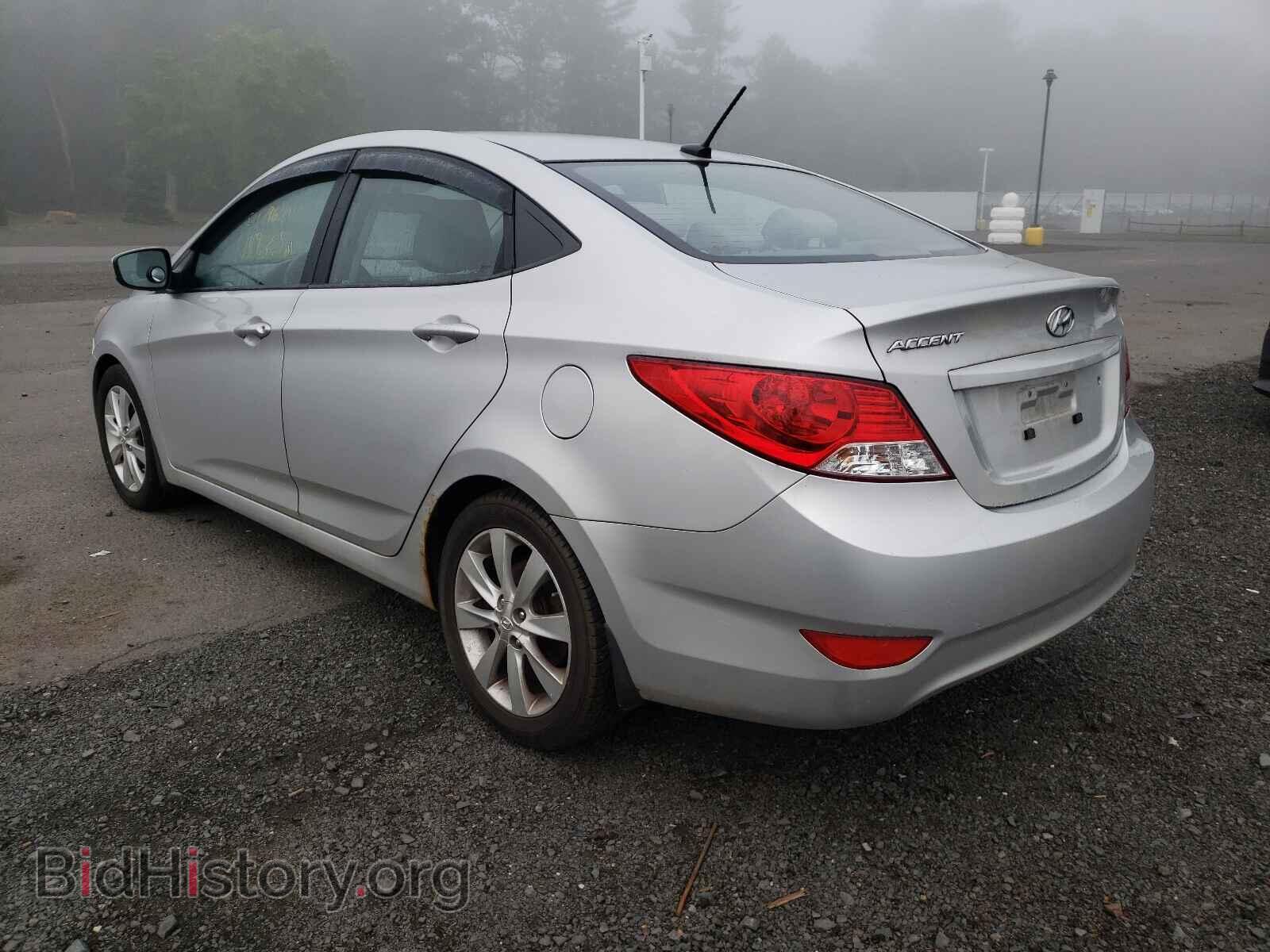 2012 HYUNDAI ACCENT - VIN: KMHCU4AE8CU164155 - Фото 3