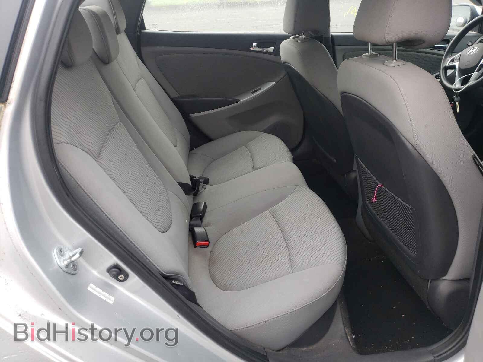 2012 HYUNDAI ACCENT - VIN: KMHCU4AE8CU164155 - Фото 6