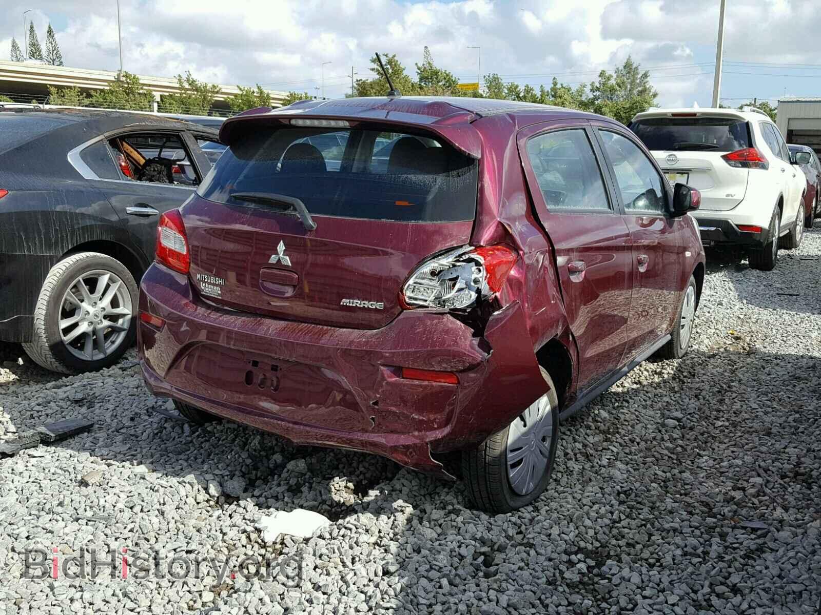 2017 MITSUBISHI MIRAGE - VIN: ML32A3HJXHH015755 - Фото 4