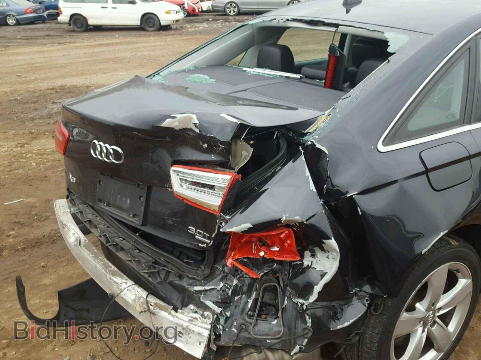 2012 AUDI A6 - VIN: WAUGGAFC0CN100086 - Фото 9