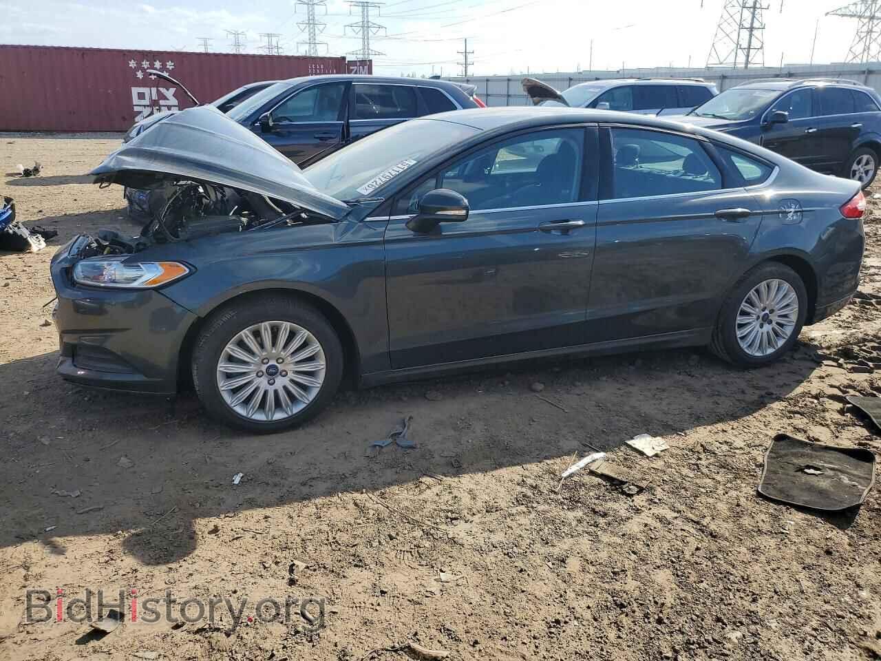 Photo 3FA6P0LU9FR265731 - FORD FUSION 2015