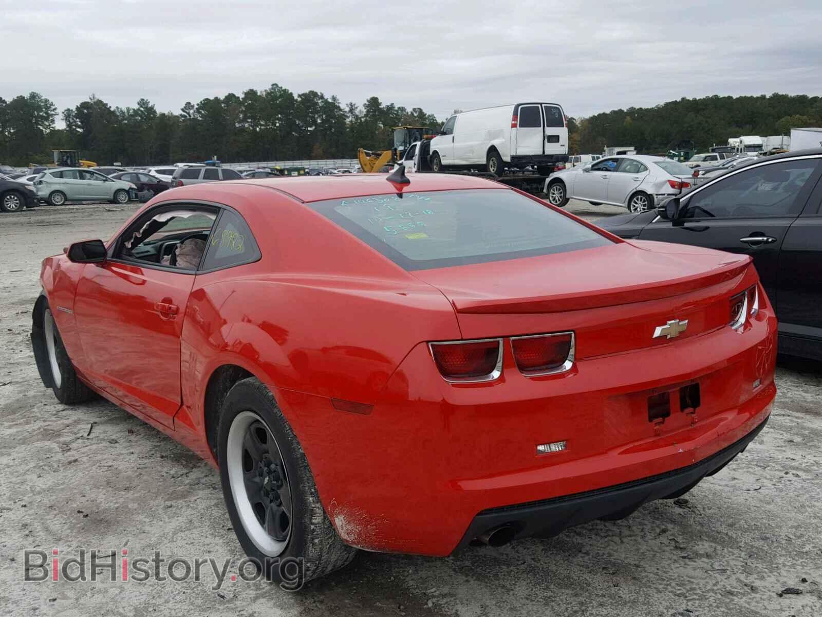 2012 CHEVROLET CAMARO - VIN: 2G1FA1E30C9125888 - Фото 3