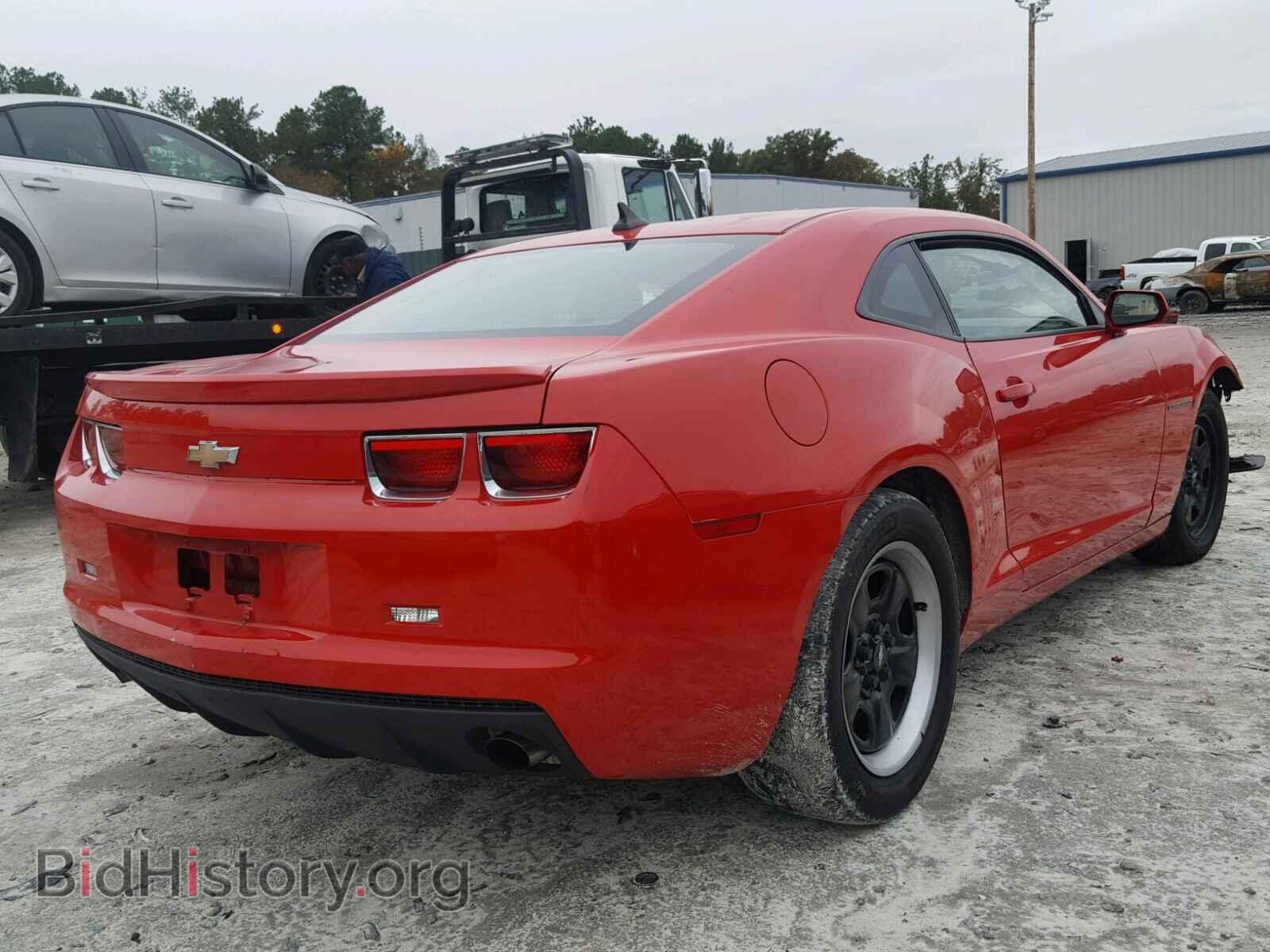 2012 CHEVROLET CAMARO - VIN: 2G1FA1E30C9125888 - Фото 4