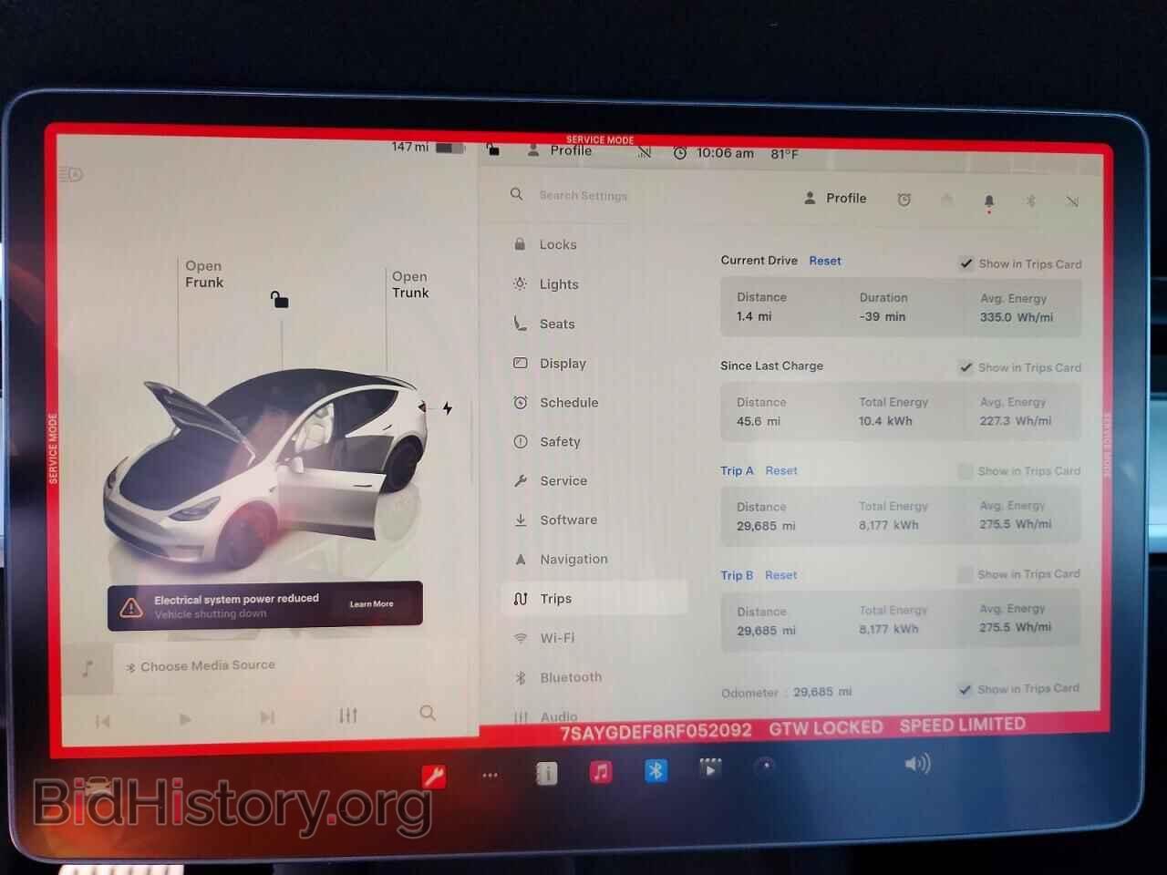 2024 TESLA MODEL Y - VIN: 7SAYGDEF8RF052092 - Фото 9