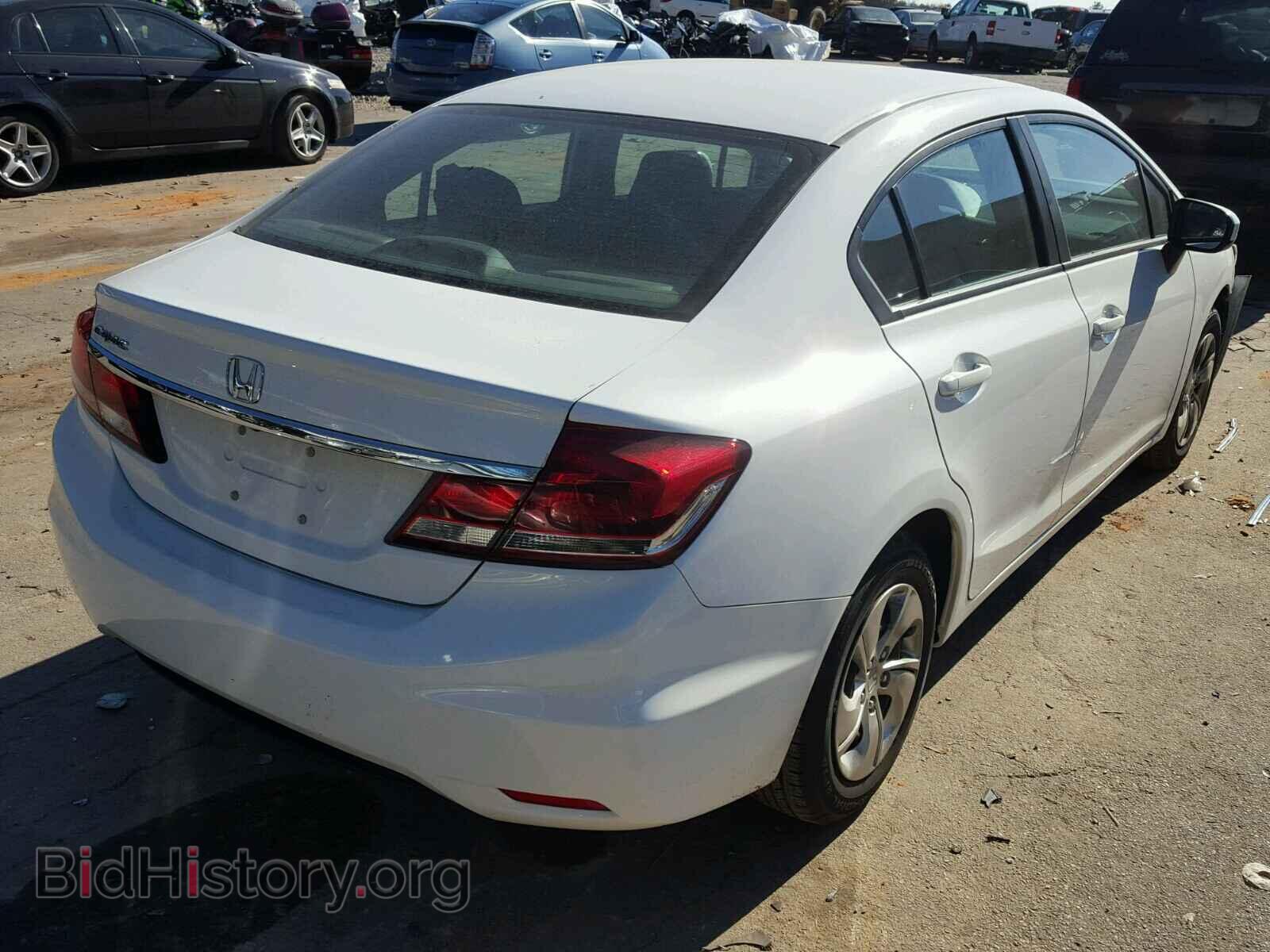 2014 HONDA CIVIC - VIN: 19XFB2F58EE208502 - Фото 4
