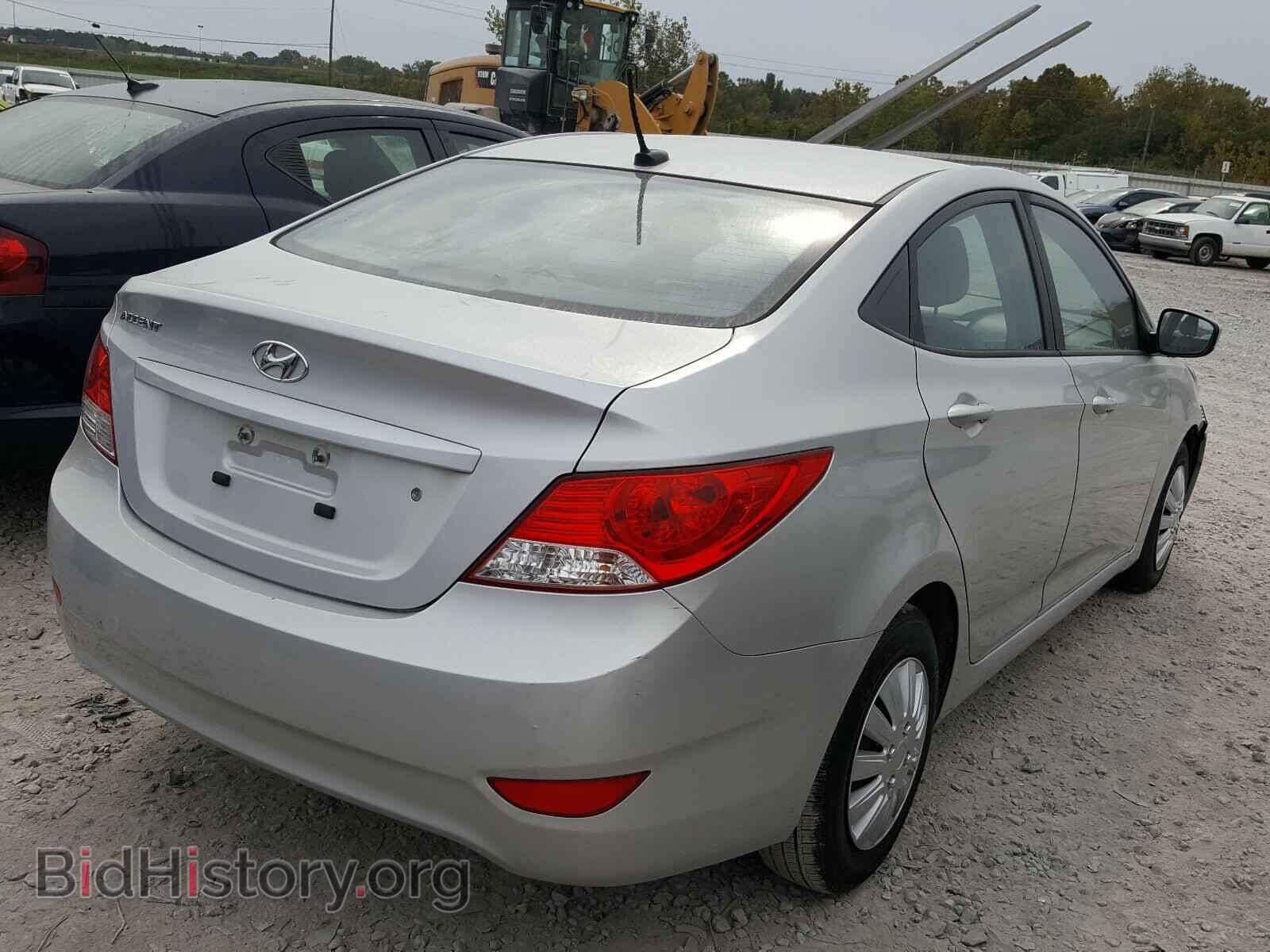 2014 HYUNDAI ACCENT - VIN: KMHCT4AEXEU626169 - Фото 4