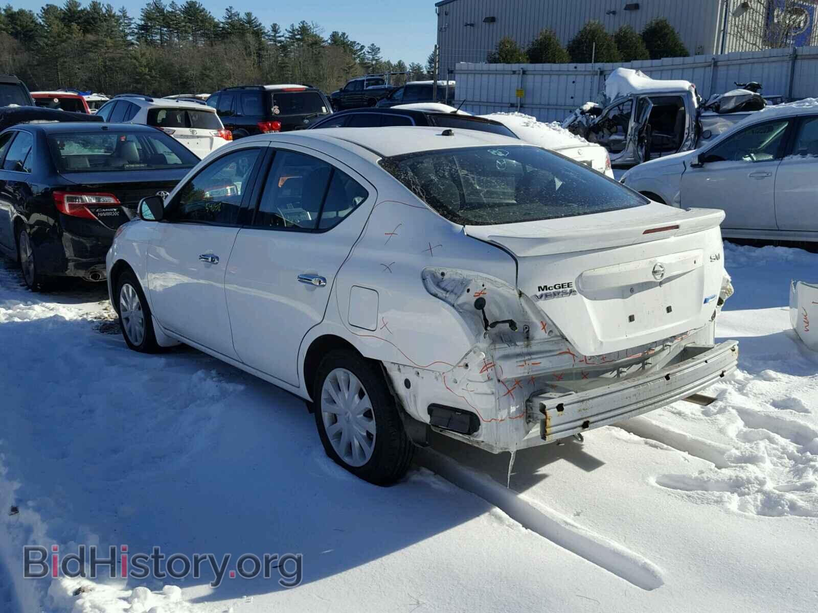 2014 NISSAN VERSA - VIN: 3N1CN7AP3EK454796 - Фото 3