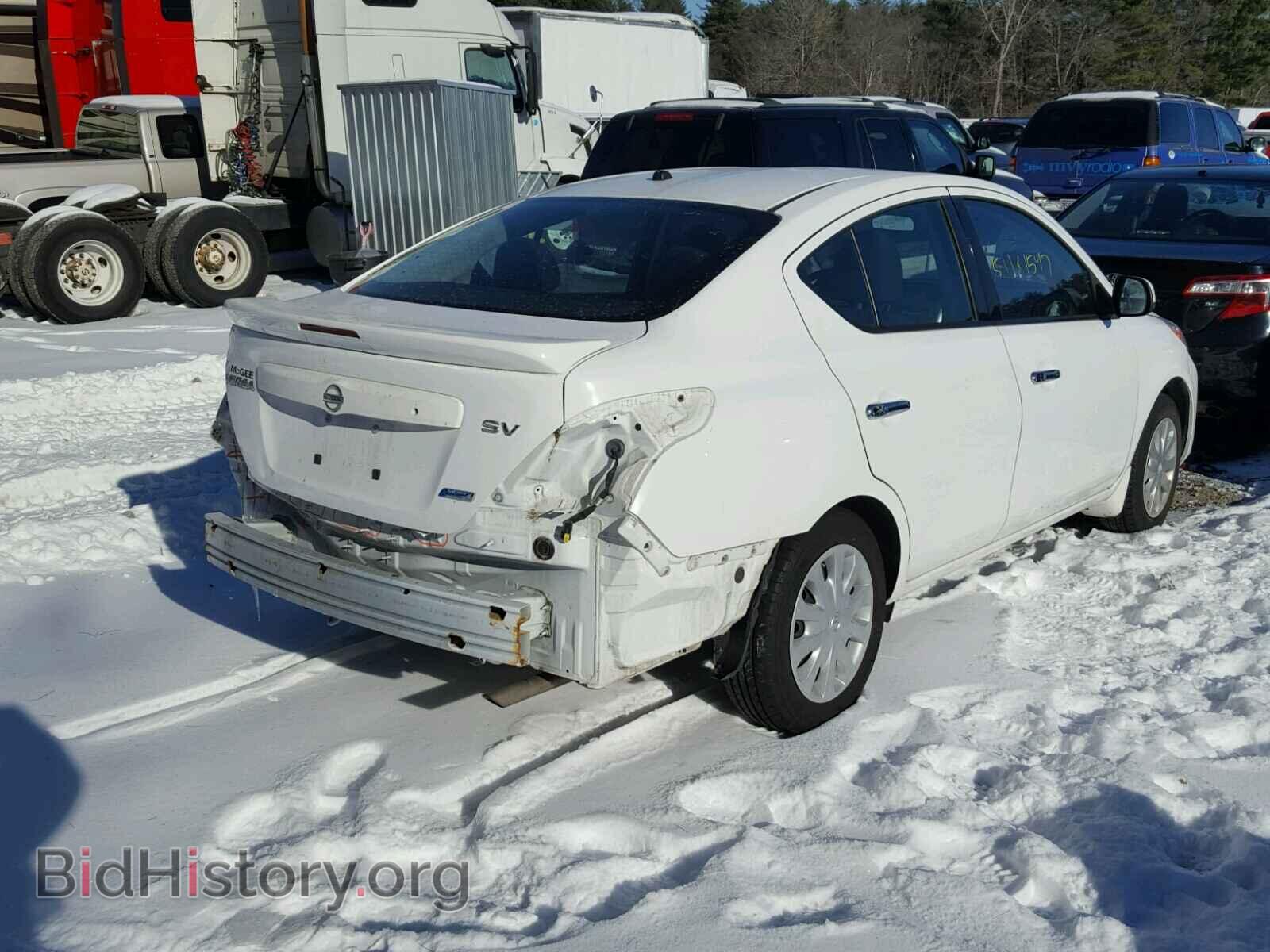 2014 NISSAN VERSA - VIN: 3N1CN7AP3EK454796 - Фото 4