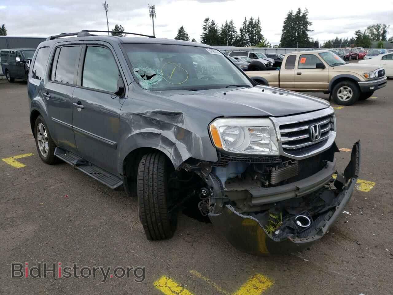 Фотография 5FNYF4H65CB010448 - HONDA PILOT 2012