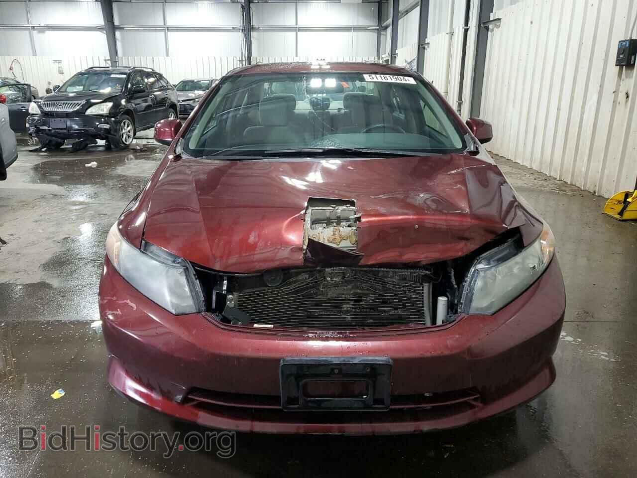 2012 HONDA CIVIC - VIN: 19XFB2F59CE337202 - Фото 5