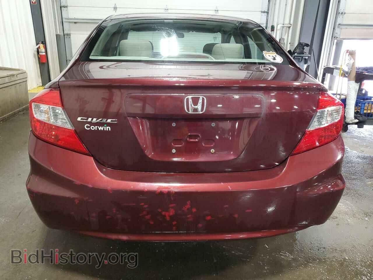 2012 HONDA CIVIC - VIN: 19XFB2F59CE337202 - Фото 6