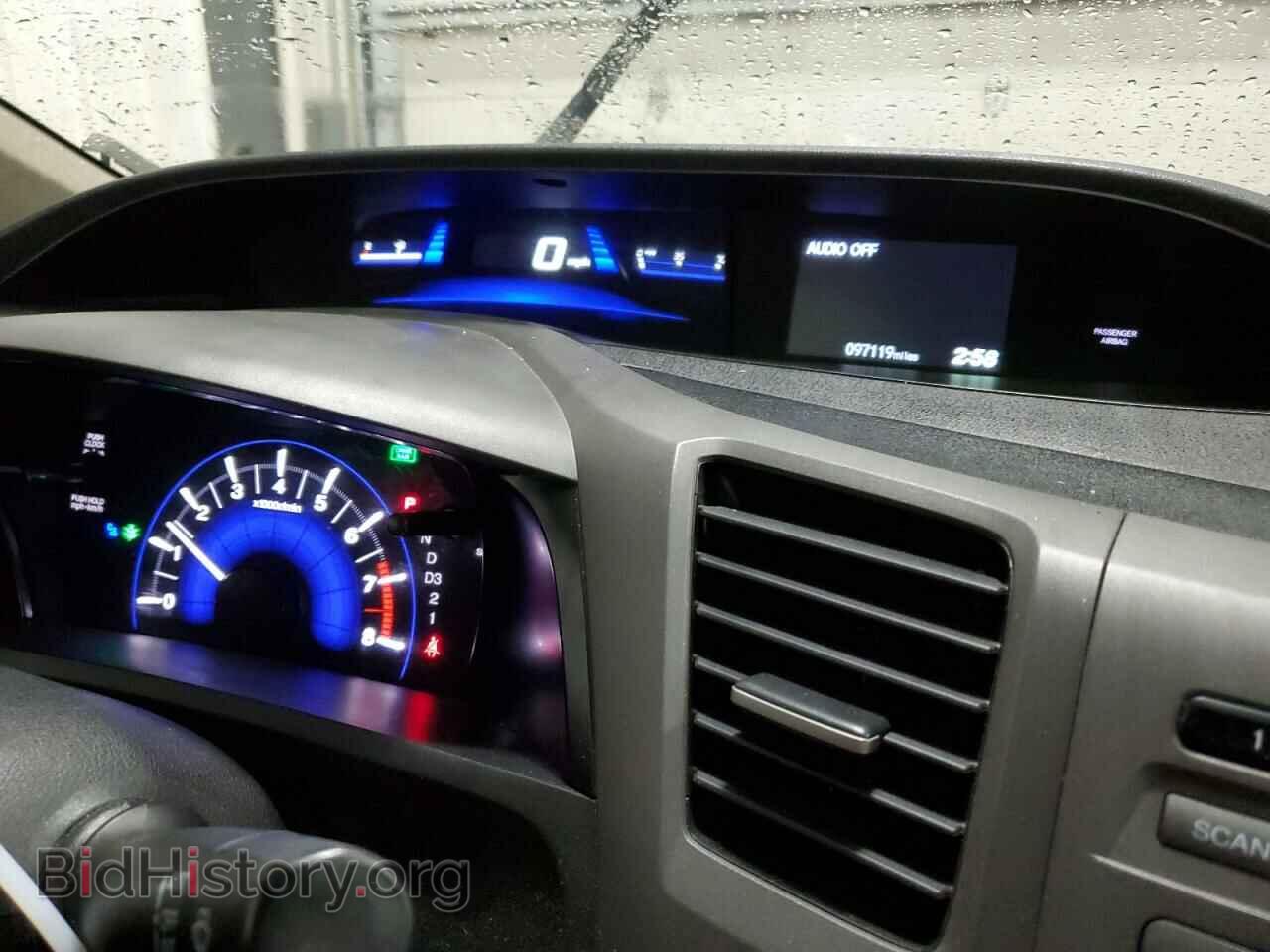 2012 HONDA CIVIC - VIN: 19XFB2F59CE337202 - Фото 9