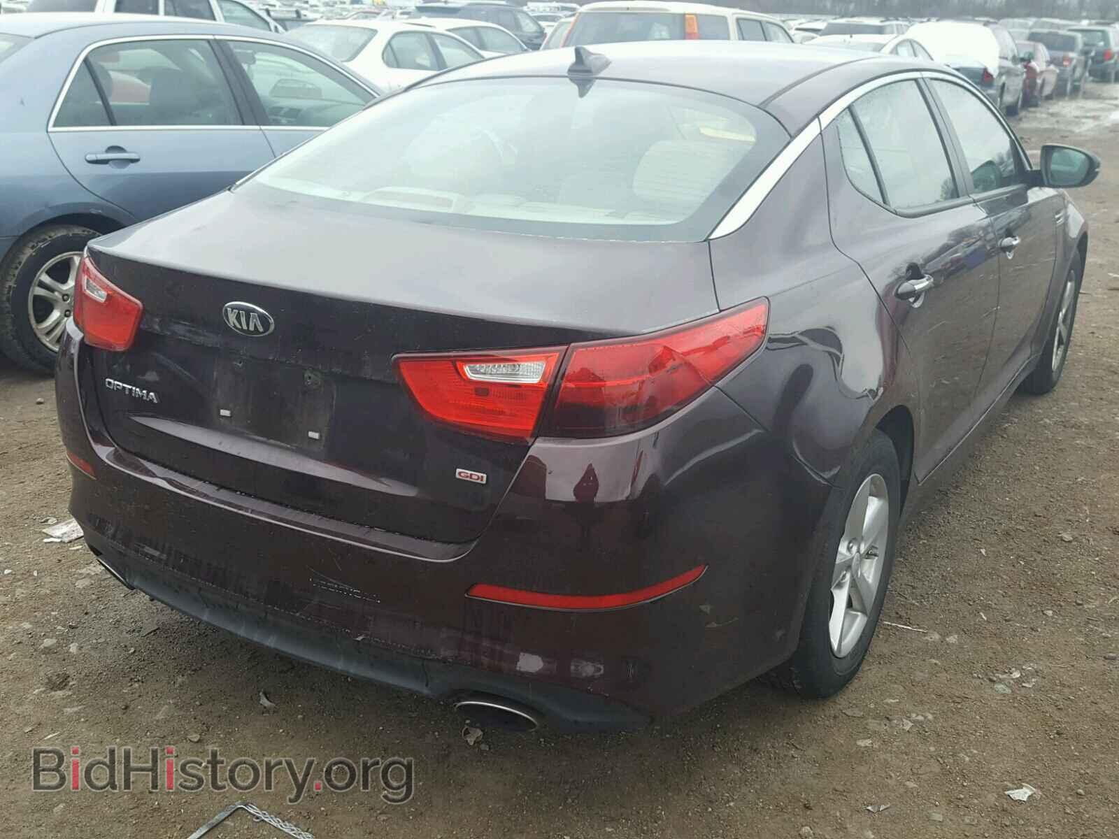 2015 KIA OPTIMA - VIN: 5XXGM4A72FG363994 - Фото 4